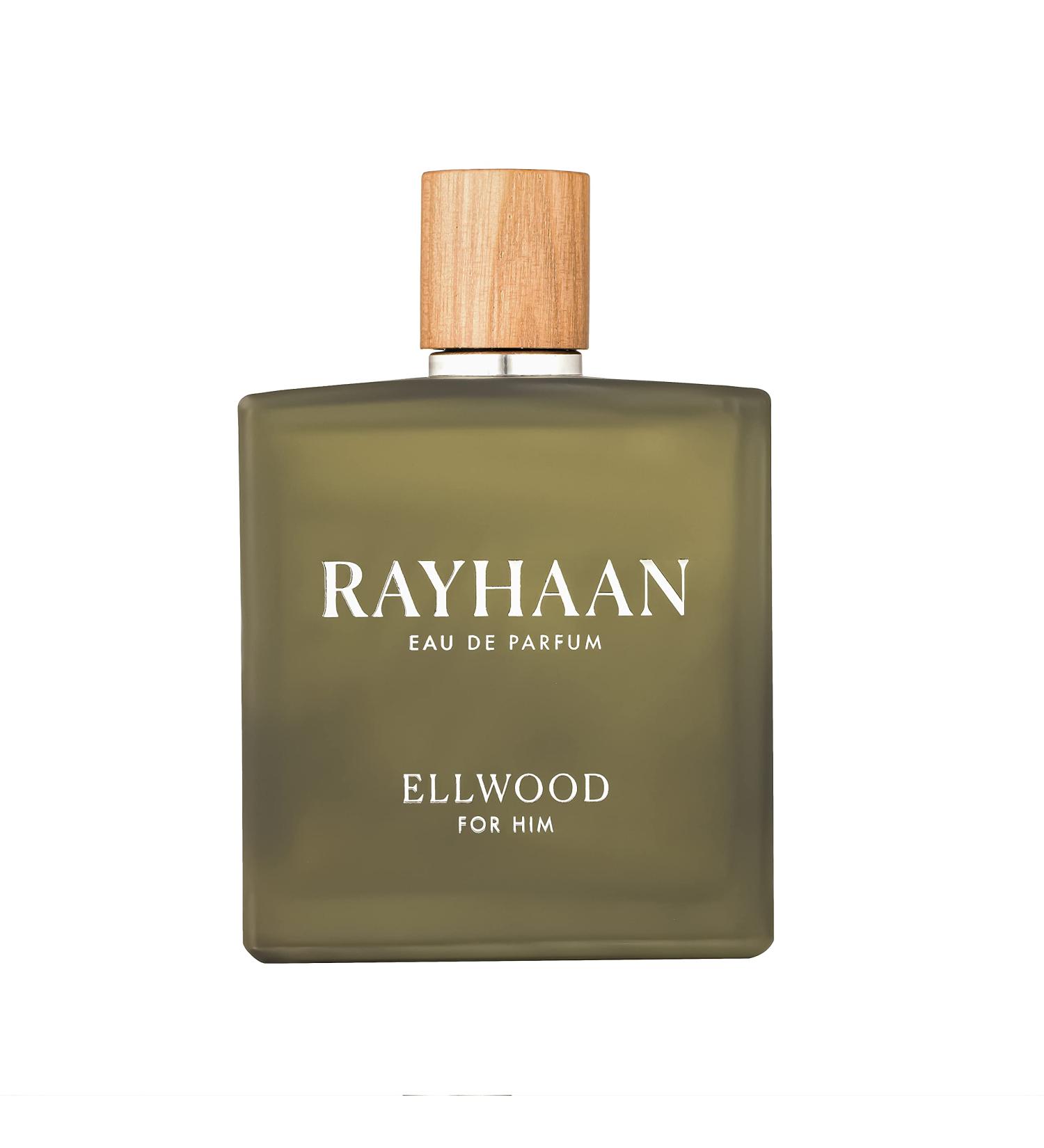 RAYHAAN Ellwood Eau de Parfum Spray for Men 3.4 Ounce Wood 3.4 Fl Oz (Pack of 1) - Buy Online on GoSupps.com