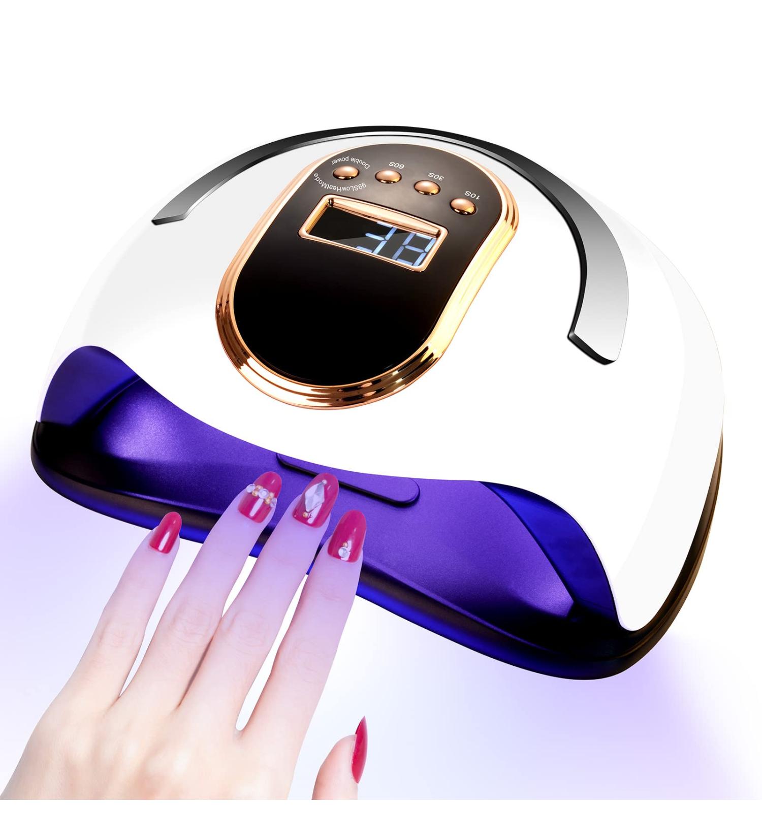 Aedavey 168W Nail Lamp Gel Nail Light: Fast Nail Dryer for All Gel Nail Polish - Buy Online on GoSupps.com