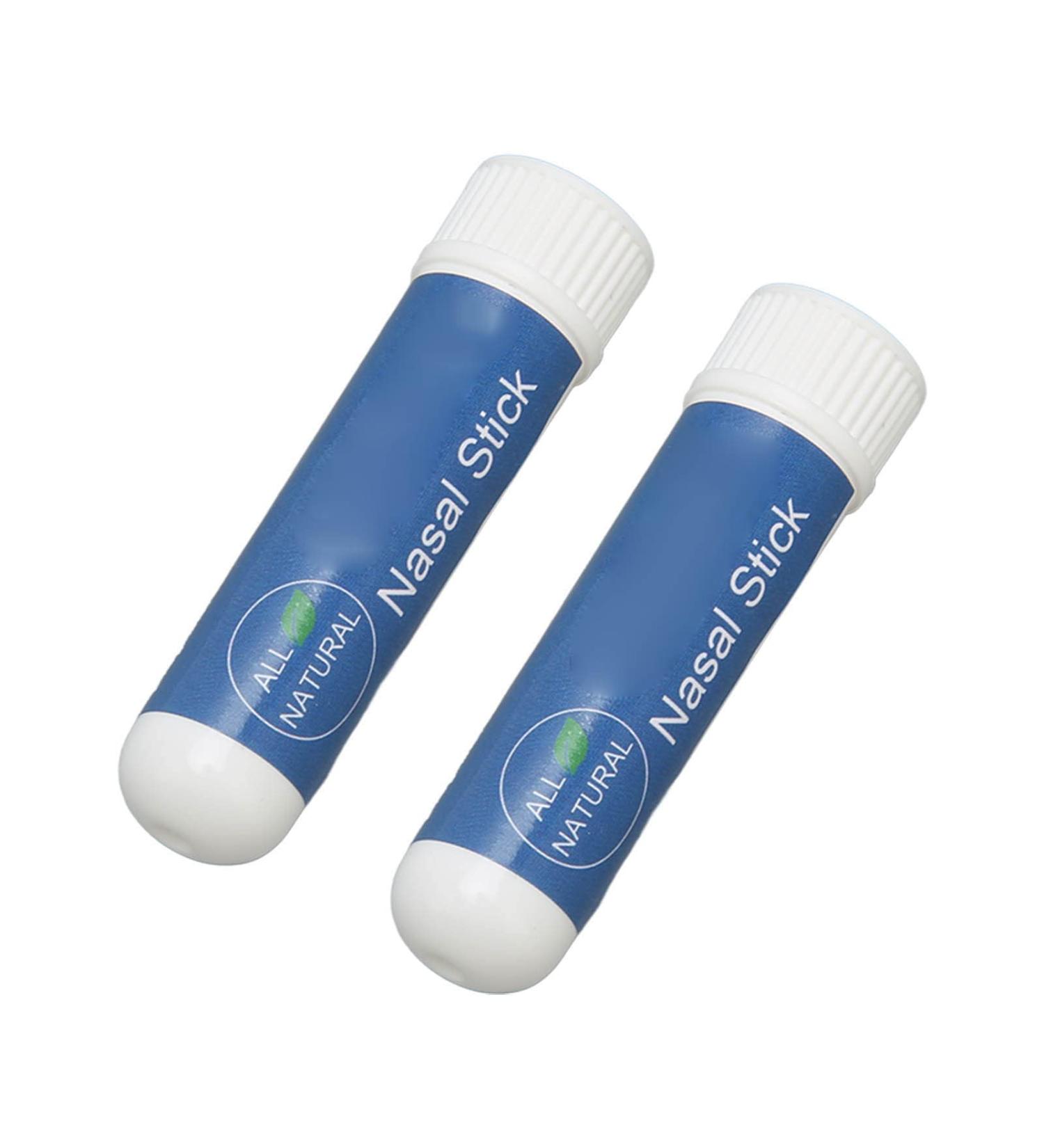 2-Pack Herbal Nasal Inhalers - Refreshing Relief for Stuffy Nose & Body Detox - International Shipping - Buy Online on GoSupps.com