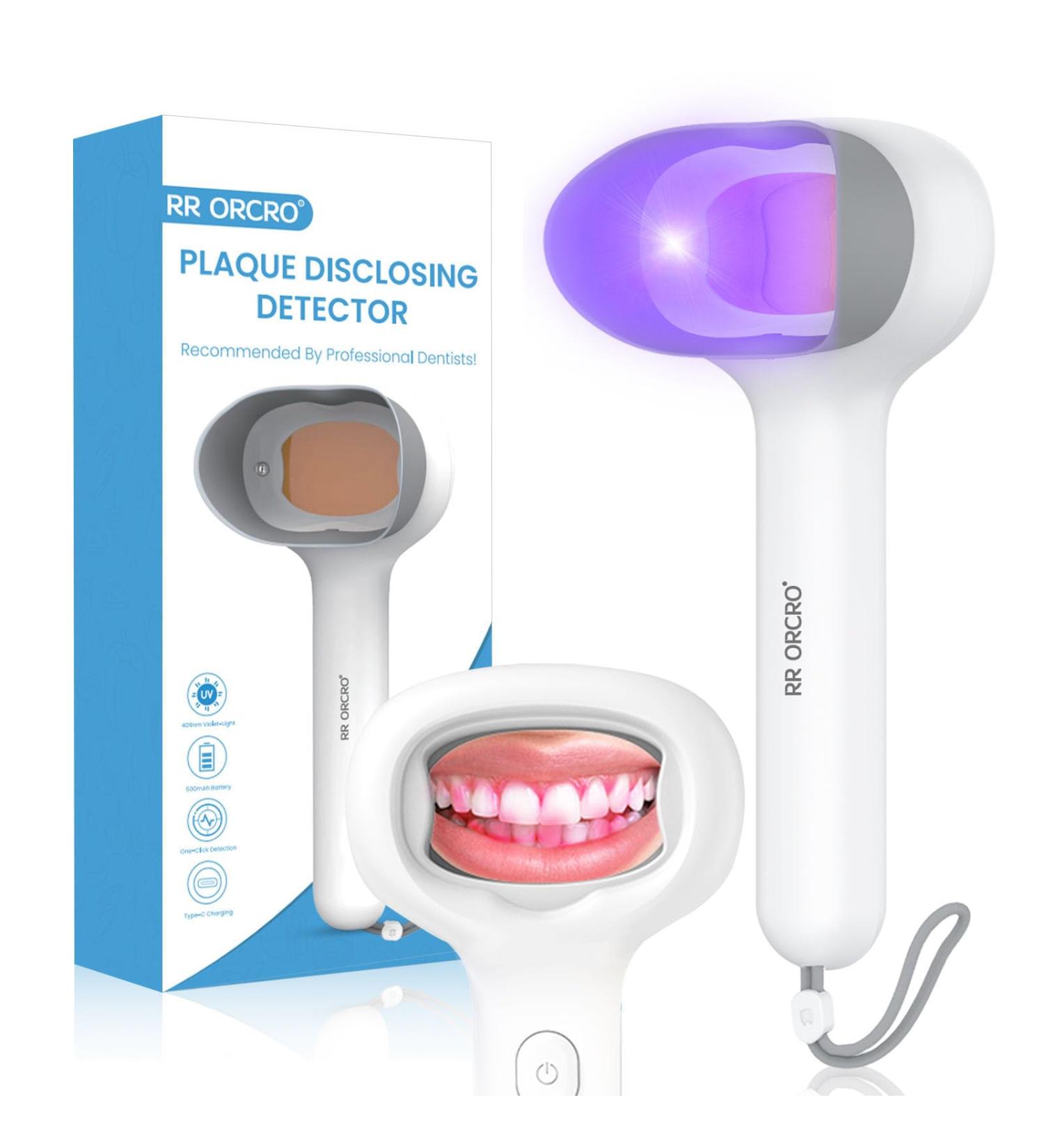Plaque Disclosing Tablets | Dentist Recommended Rechargeable Detector for Kids & Adults | Improve Brushing Habits - Buy Online on GoSupps.com