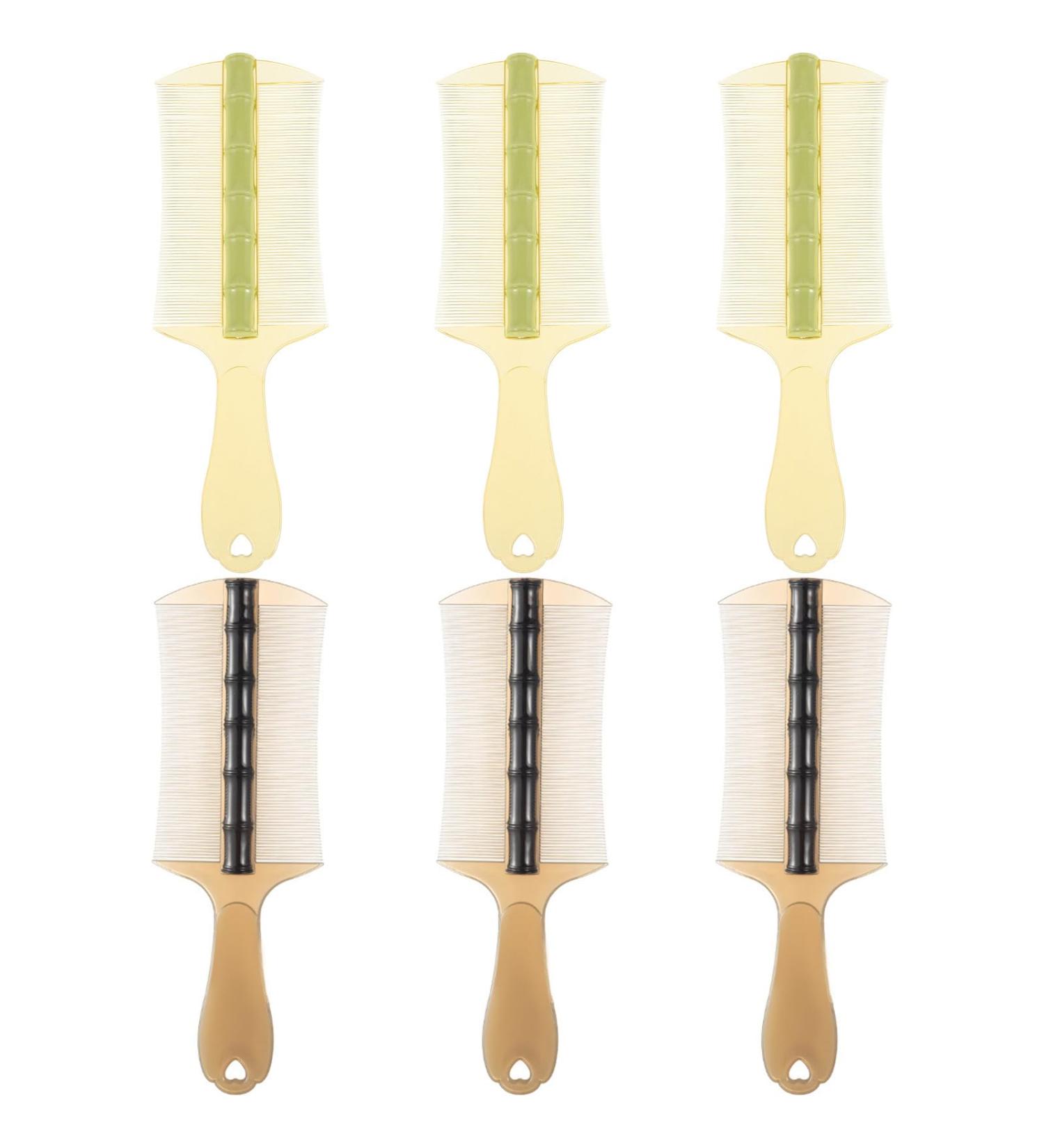 Ipetboom Peigne Anti-poux Dents Ultra-fines Double Face avec Manche Long en Plastique pais Grand Format Lot de 6 Pi ces pour liminer Pellicules et Lentes D m lant pour Poils de - Buy Online on GoSupps.com