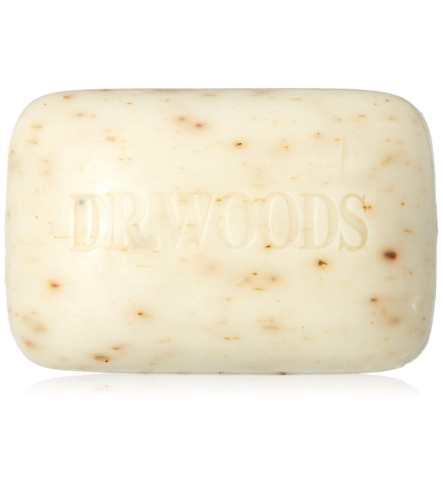 Dr. Woods Exfoliating Lavender Soap with Organic Shea Butter - 5.25 oz - Buy Online on GoSupps.com