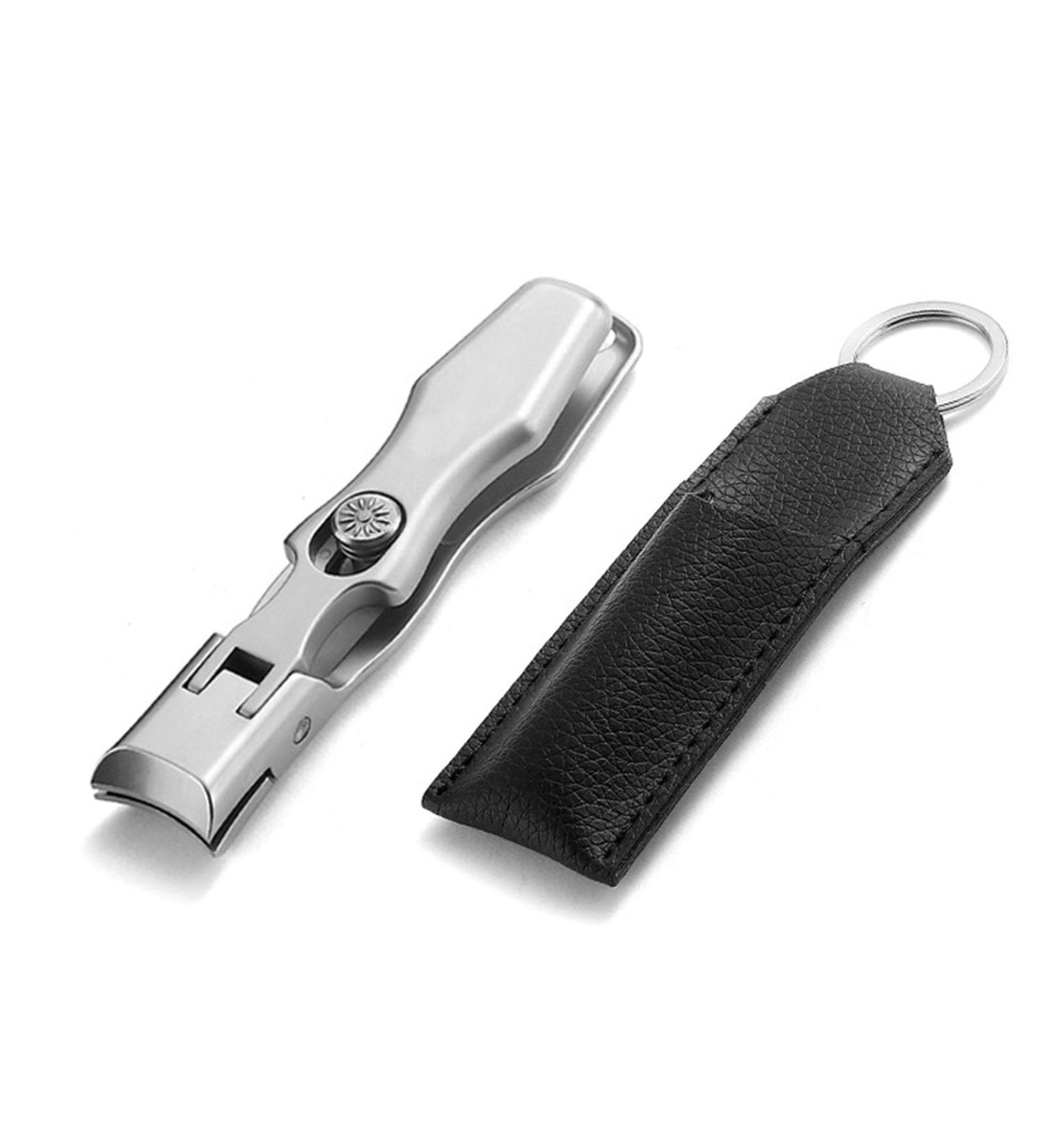 Sherum Nail Clippers Nail Clippers Set Large Opening Nail Clippers for Thick Nails Ultra Sharp Stainless Nail Clipper with Catcher (Silver-A) - Buy Online on GoSupps.com