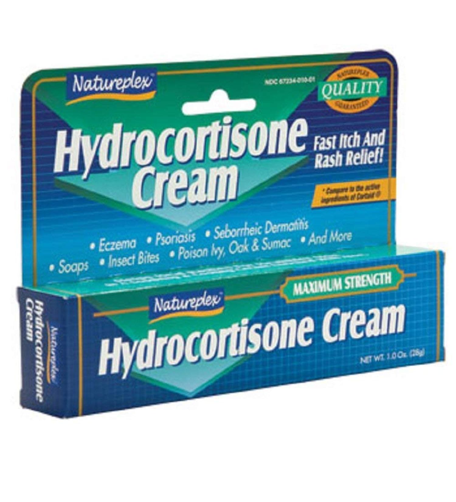 Natureplex Hydrocortisone 1% Cream, 1 oz, 6 Tube Pack
