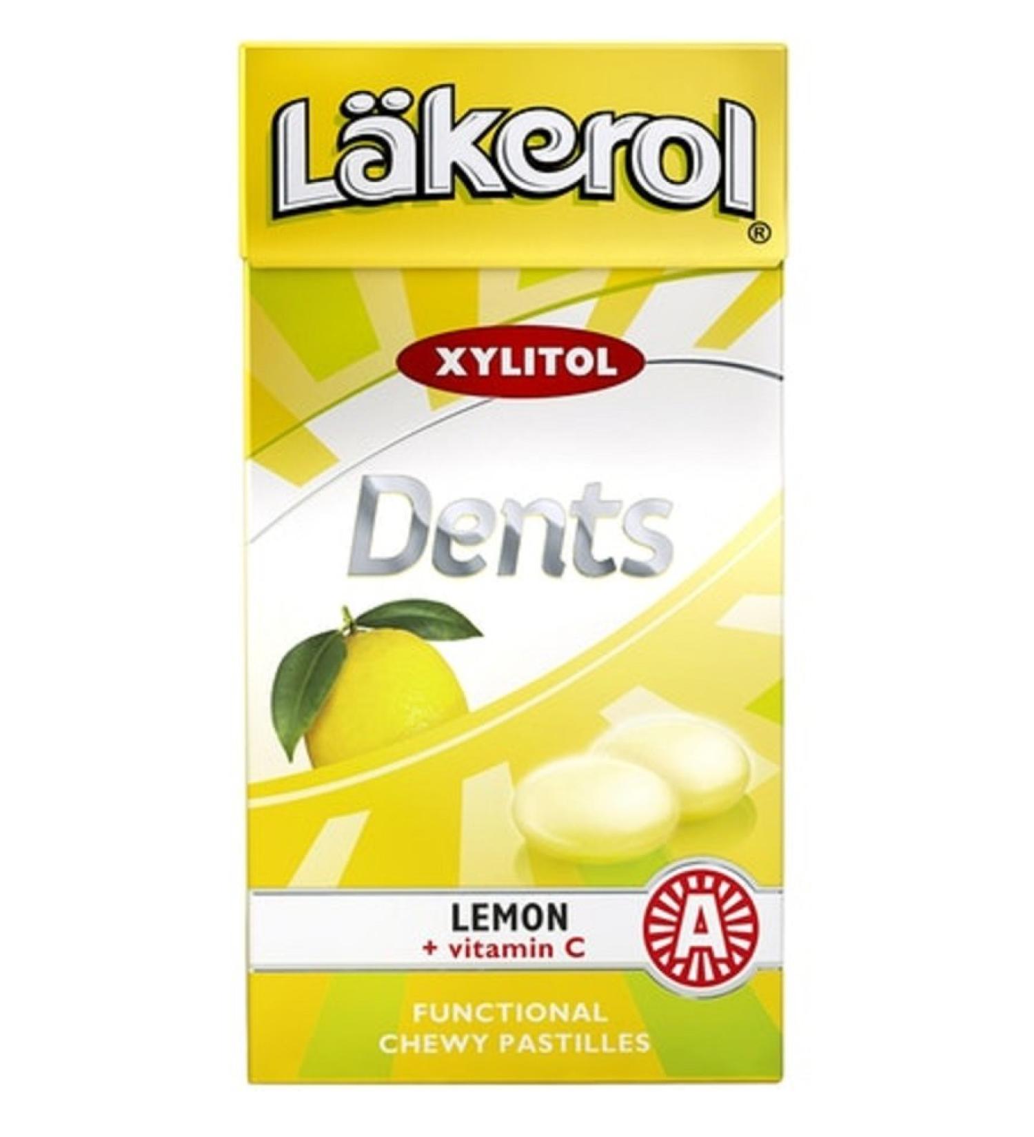 Cloetta Cloetta Lakerol Teeth Lemon Lozenges 1 Box of 36 g