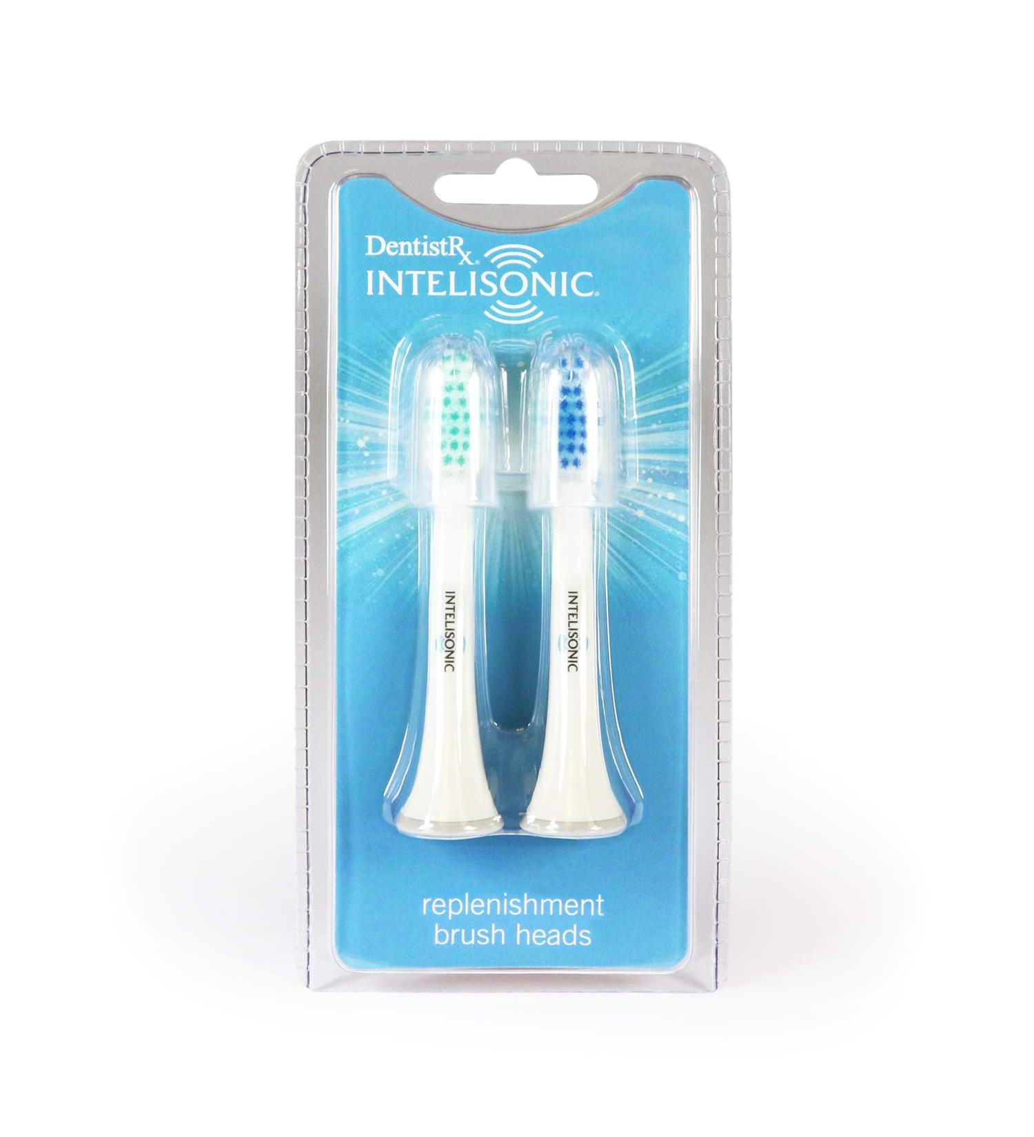 DentistRx Intelisonic Brush Heads Refill 2 Each
