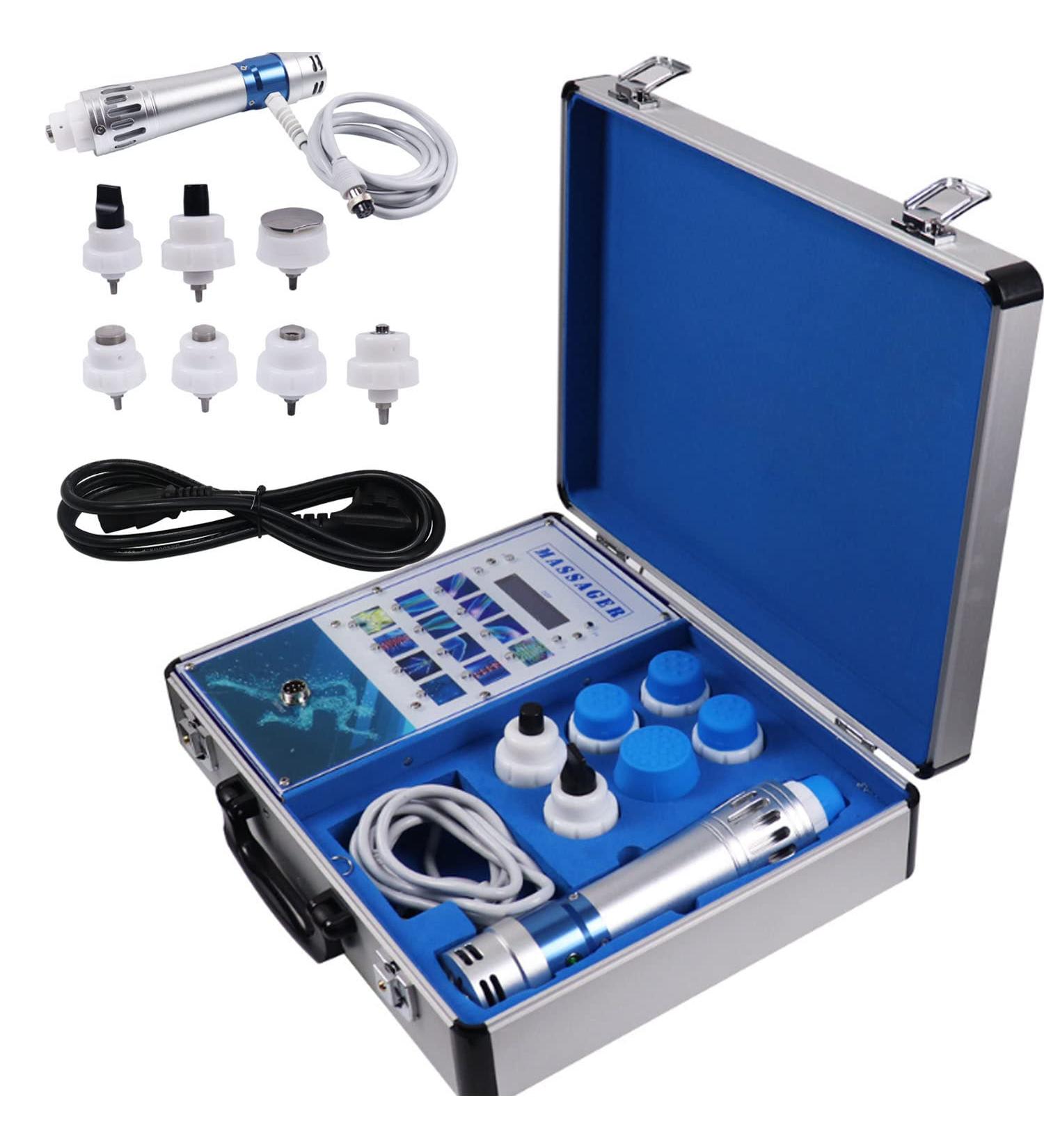 ZXSYYYDS Electromagnetic Shockwave Therapy Device for ED & Muscle Pain Relief - Professional Physiotherapy Massager - Buy Online on GoSupps.com
