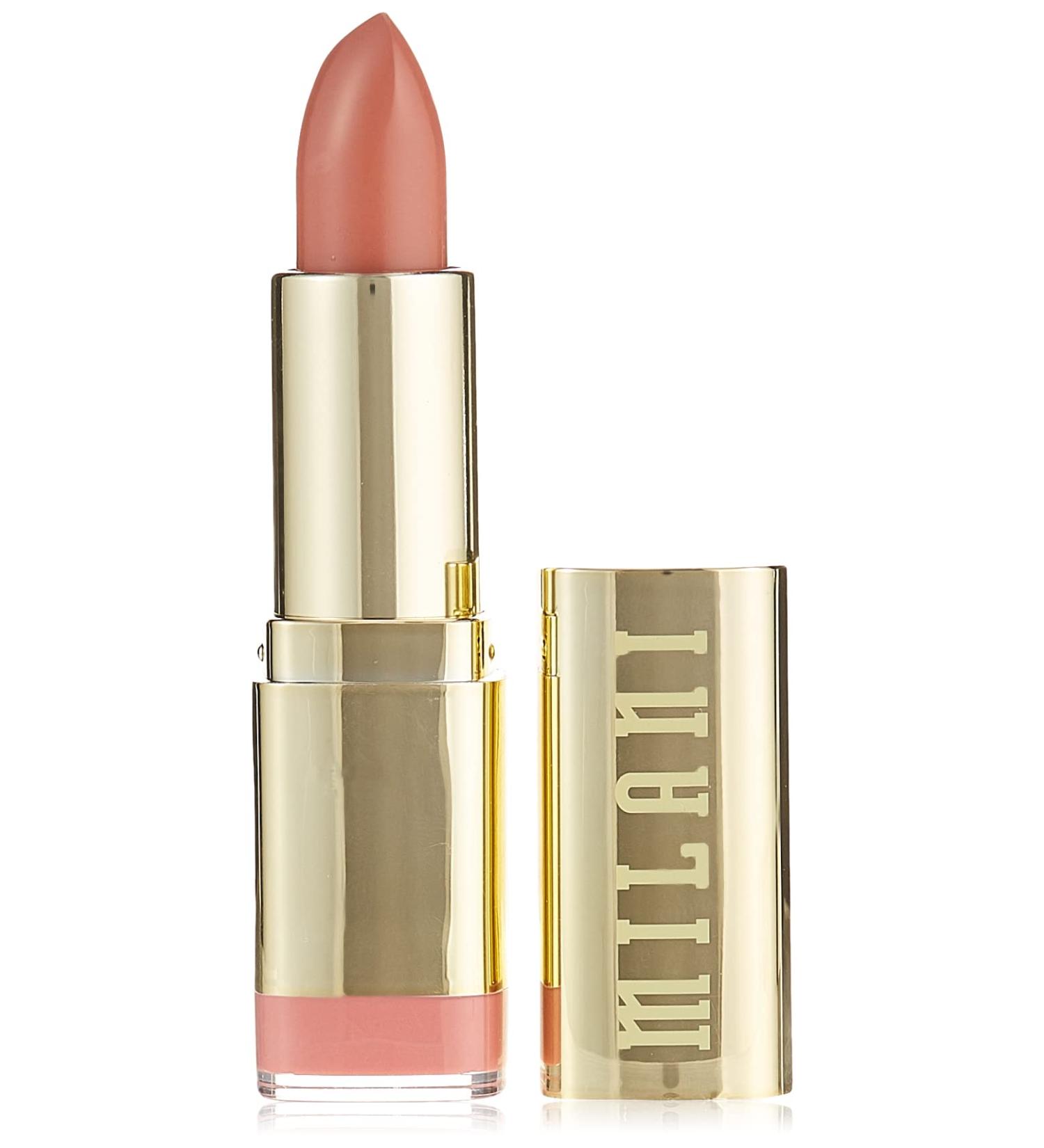 Milani Color Statement Lipstick - Nude Cr me | Cruelty-Free Nourishing Pink Lipstick 0.14 Ounce - Buy Online on GoSupps.com