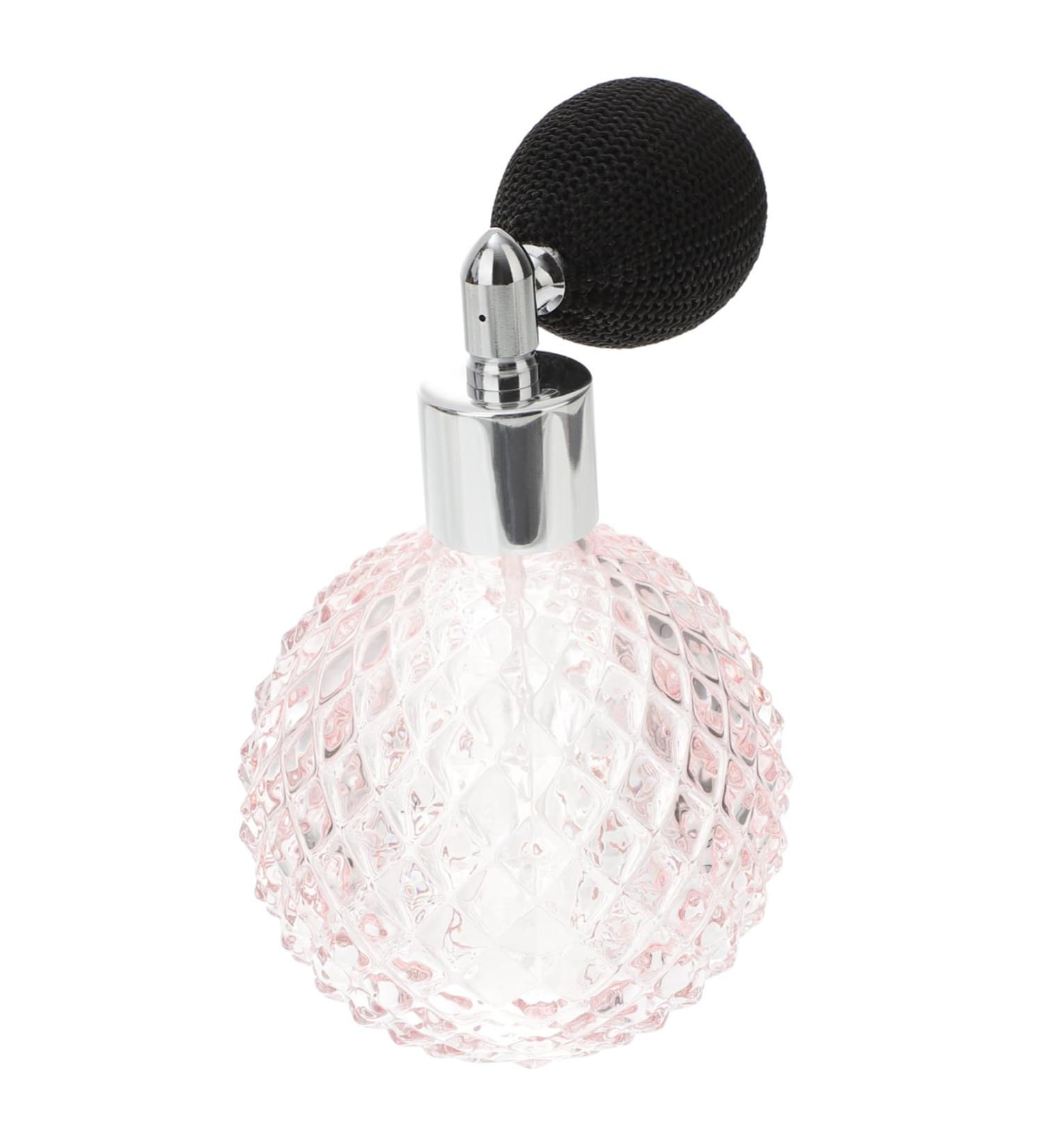 Ipetboom 1 Set Perfume Bottle Spray Valentines Day Gift Perfume Dispenser Bottle Fancy Light Bulbs Small Perfume Rechargeable Vintage Crystal Glass Filling Travel Essential Oil Bottle Pink 273G24801O 6x6cm Pink - Buy Online on GoSupps.com