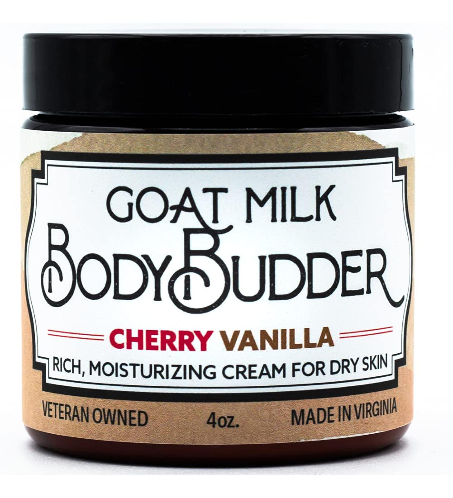 Bates Family Farm Cherry Vanilla Body B'udder Moisturizing Cream - Natural & Nourishing - Buy Online on GoSupps.com