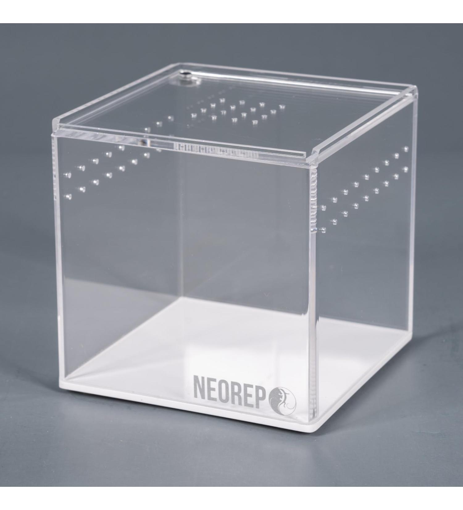 NEOREP 100x100x100mm Acrylic Invertebrate Spider Tarantula Display Tank Box (1 Enclosure Deal) 100x100x100mm 1 Enclosure Deal - Buy Online on GoSupps.com