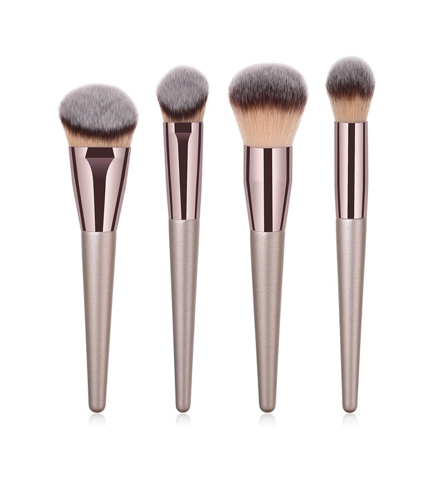 Demarkt 4-Piece Makeup Brush Set | Professional Quality Eye & Face Brushes | Perfect for Cosmetics Application - Buy Online on GoSupps.com