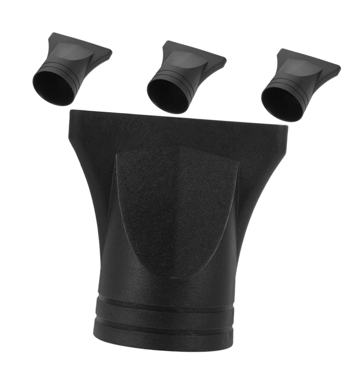 TOVINANNA 4pcs Hair Dryer Accessories Hair Dryer Attachment Hairdryer Narrow Nozzle Dryer Parts Black Plastic - Buy Online on GoSupps.com