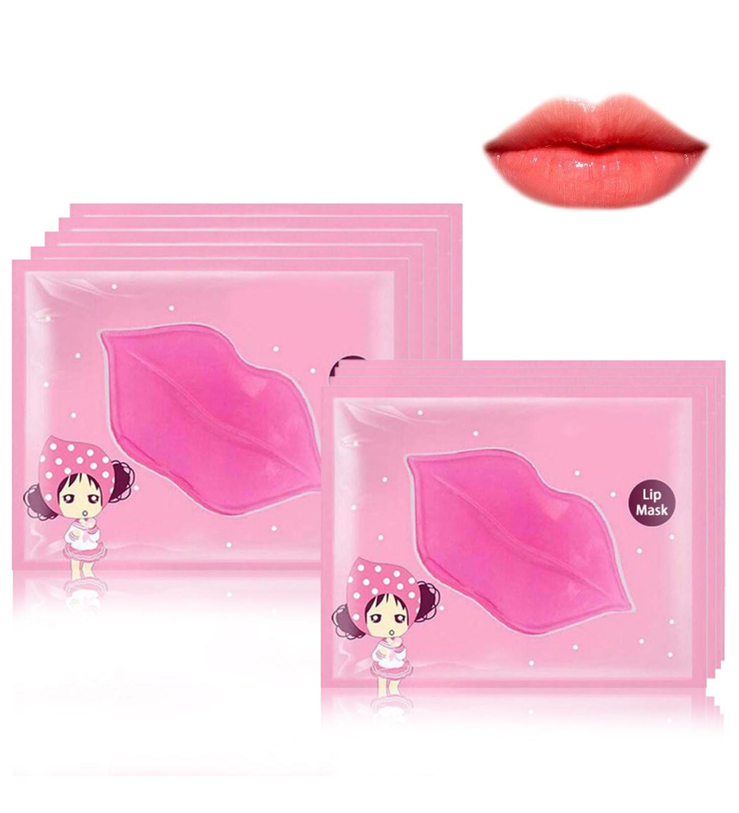  MagiSel Pack of 15 moisturizing lip masks for lip care with collagen - To brighten lip wrinkles - Sleeping mask for dry and chapped lips - Buy Online on GoSupps.com
