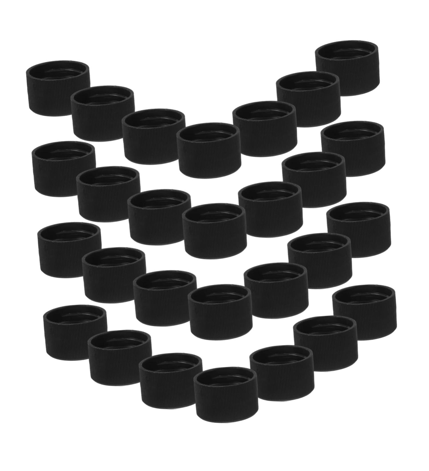 100pi ces Capsules Vis Pour Bouteilles Huiles Essentielles Bouchons tanches Pour Bouteilles Et Squeeze Pratiques Pour Spa Et Bureau - Buy Online on GoSupps.com