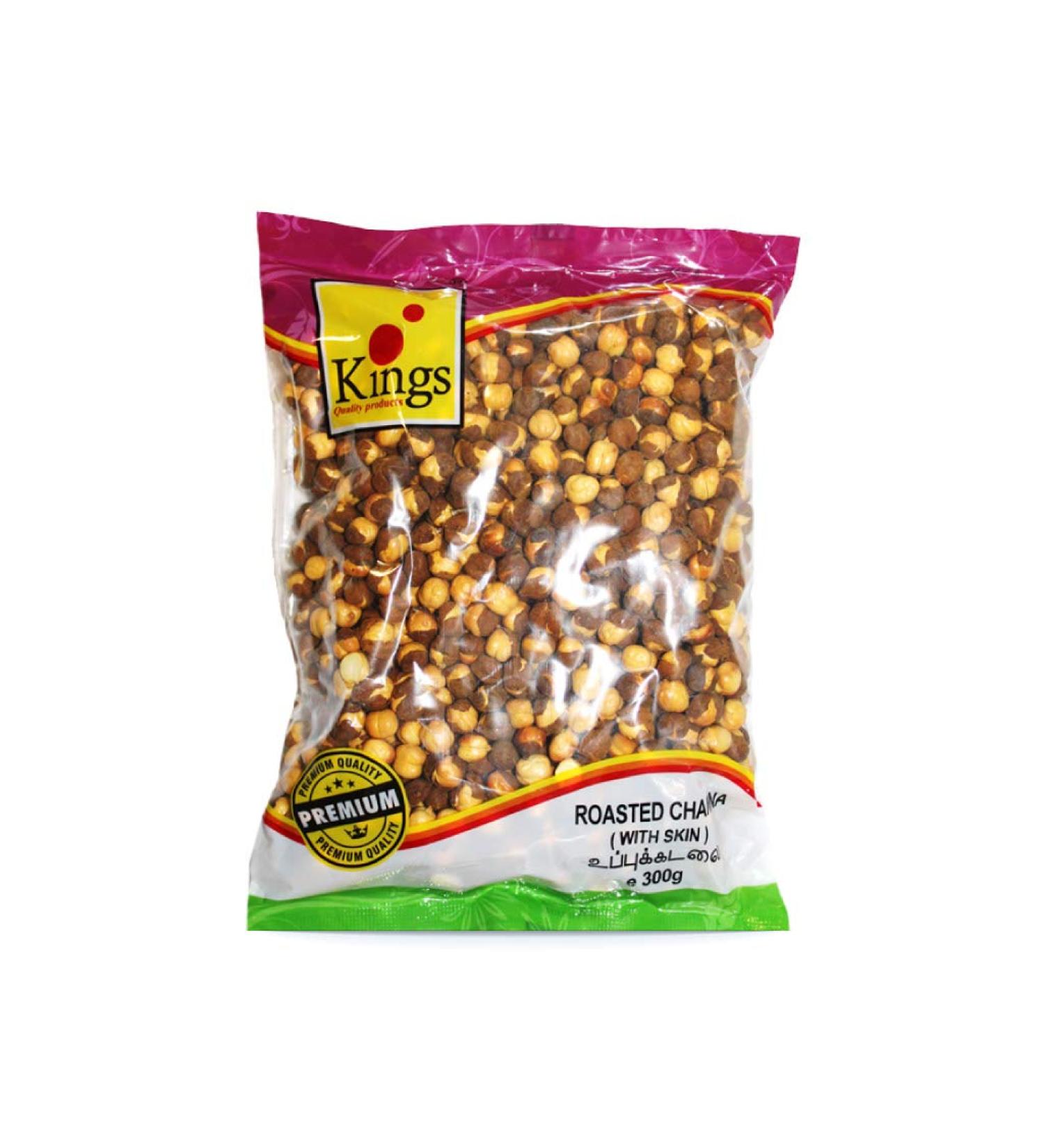 Kings Roasted Chana (with skin) 300g