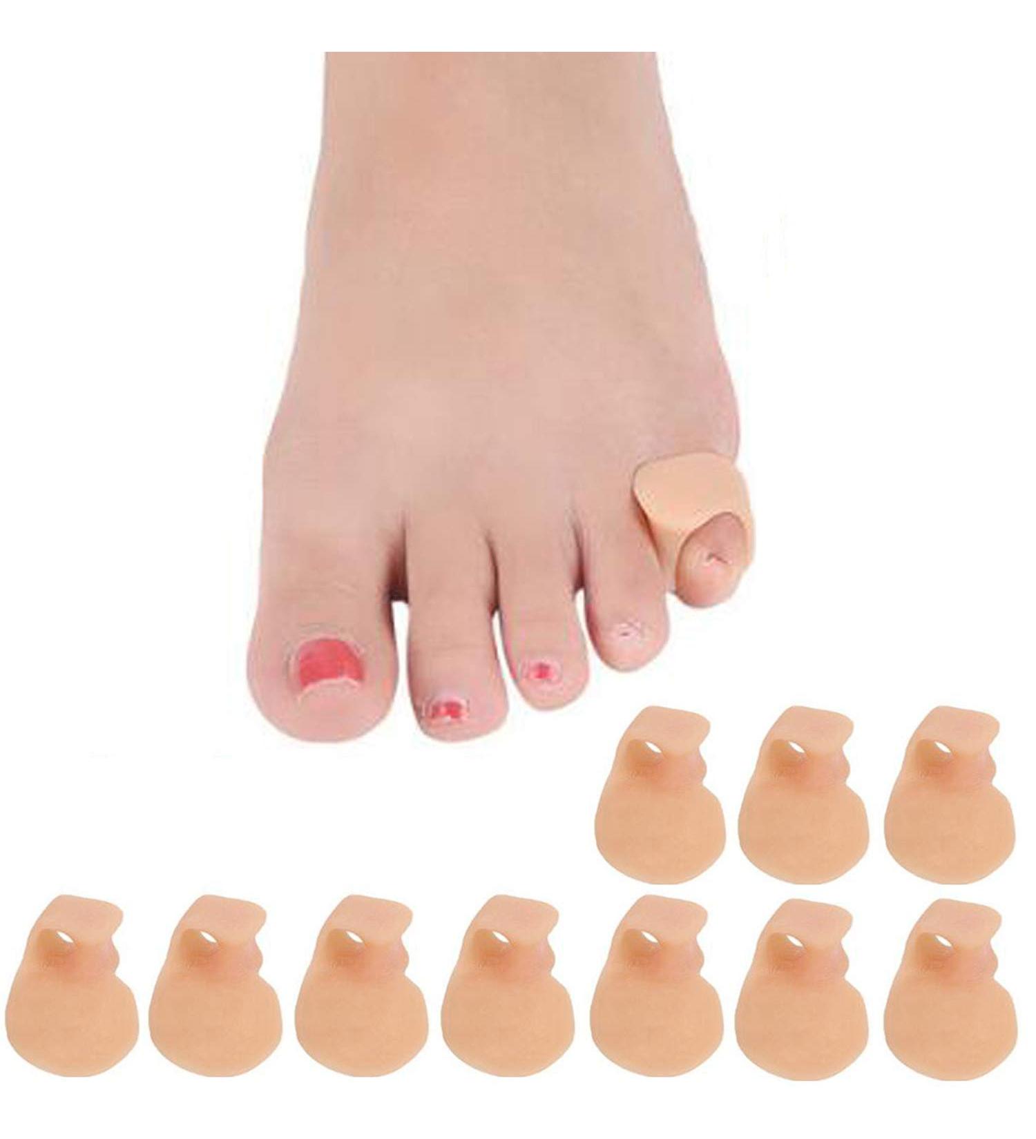 Pinky Toe Cushion Splint & Separator - Prevent Blisters & Corn Pain - 5 Pairs - Buy Online on GoSupps.com