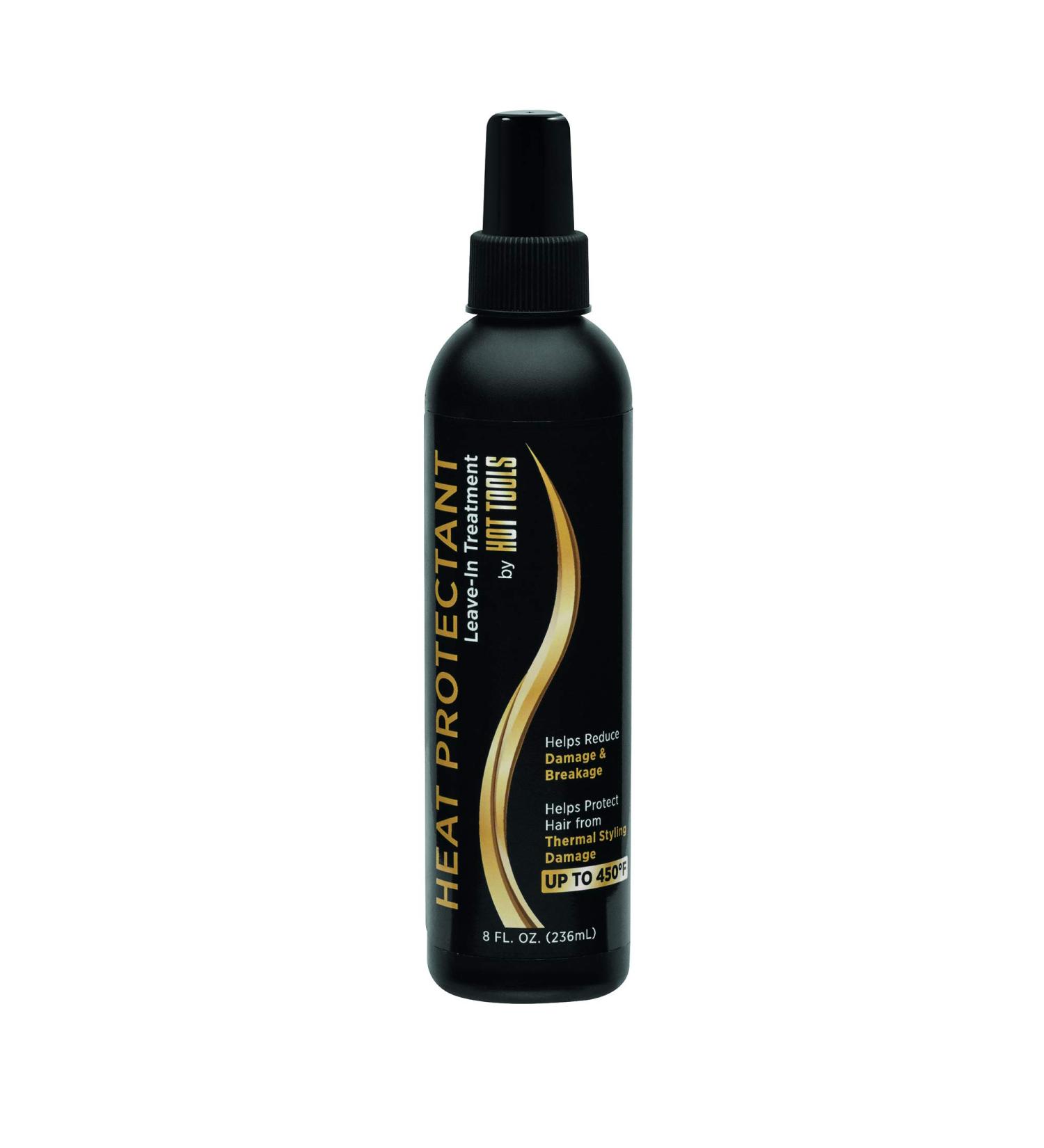 Hot Tools Hair Heat Protectant Leave-in Treatment Spray - 8 oz | Heat Protection & Conditioning - Buy Online on GoSupps.com