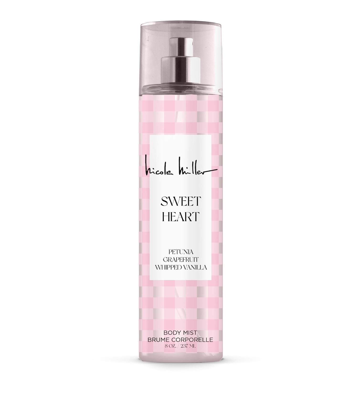 Nicole Miller Sweetheart Body Mist 8 fl. oz. Sweet 8 Fl Oz (Pack of 1)