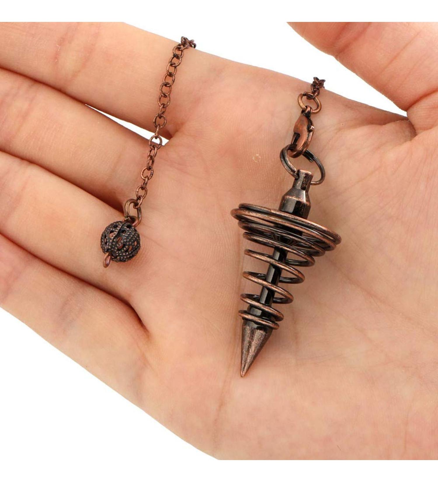 AMONIDA Rustproof Spiritual Pendulum - Exquisite Bronze Metal Divination Tool Portable & Innovative - Buy Online on GoSupps.com