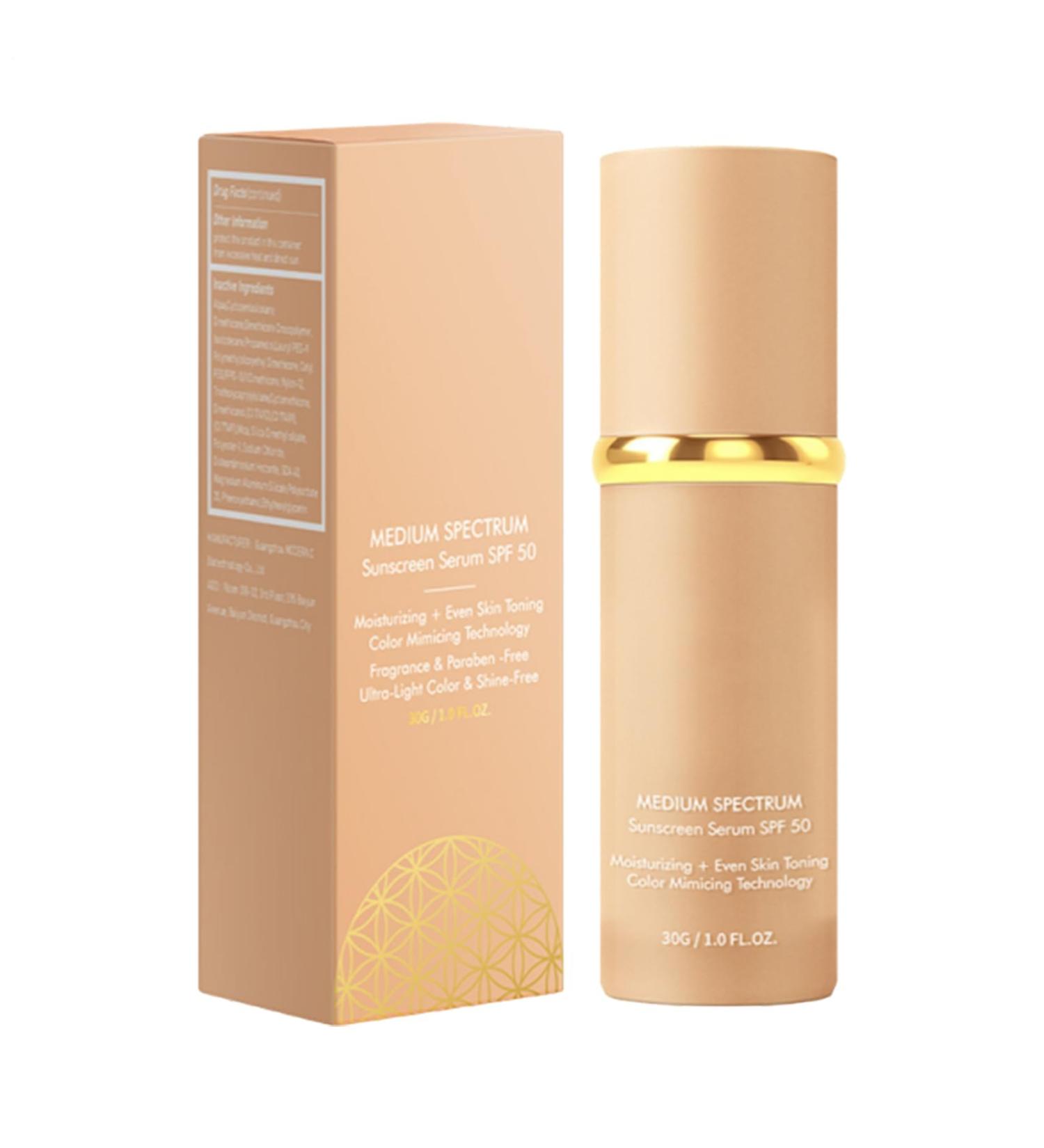 Self-Adaptive Foundation 30 g Concealer Foundation SPF 50 Sunscreen Liquid Complete Concealer for Uniformization of Long-Lasting Hold - Buy Online on GoSupps.com