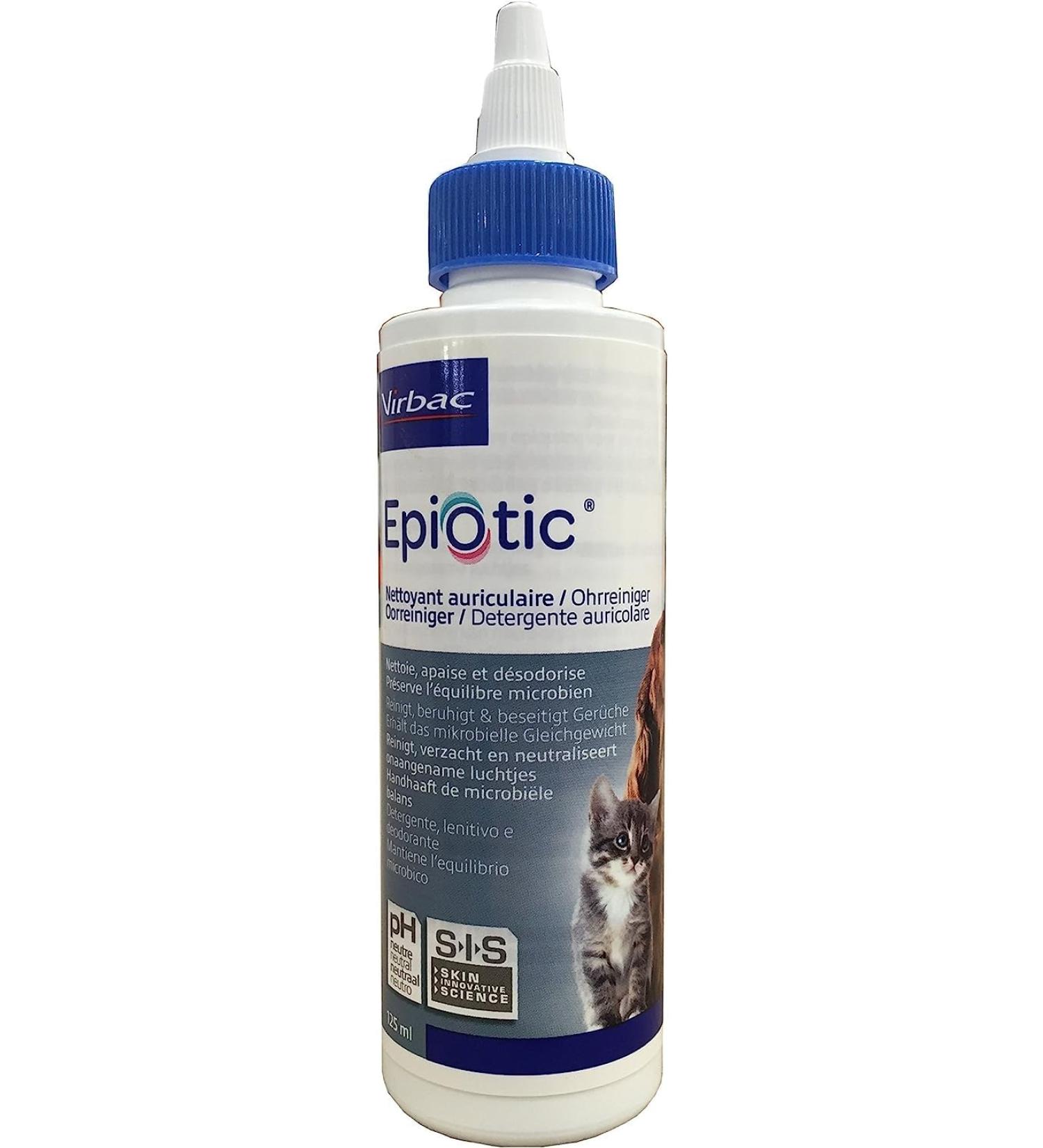 Virbac Epi-Optic Dog and Cat Ear Cleaner 125 ml
