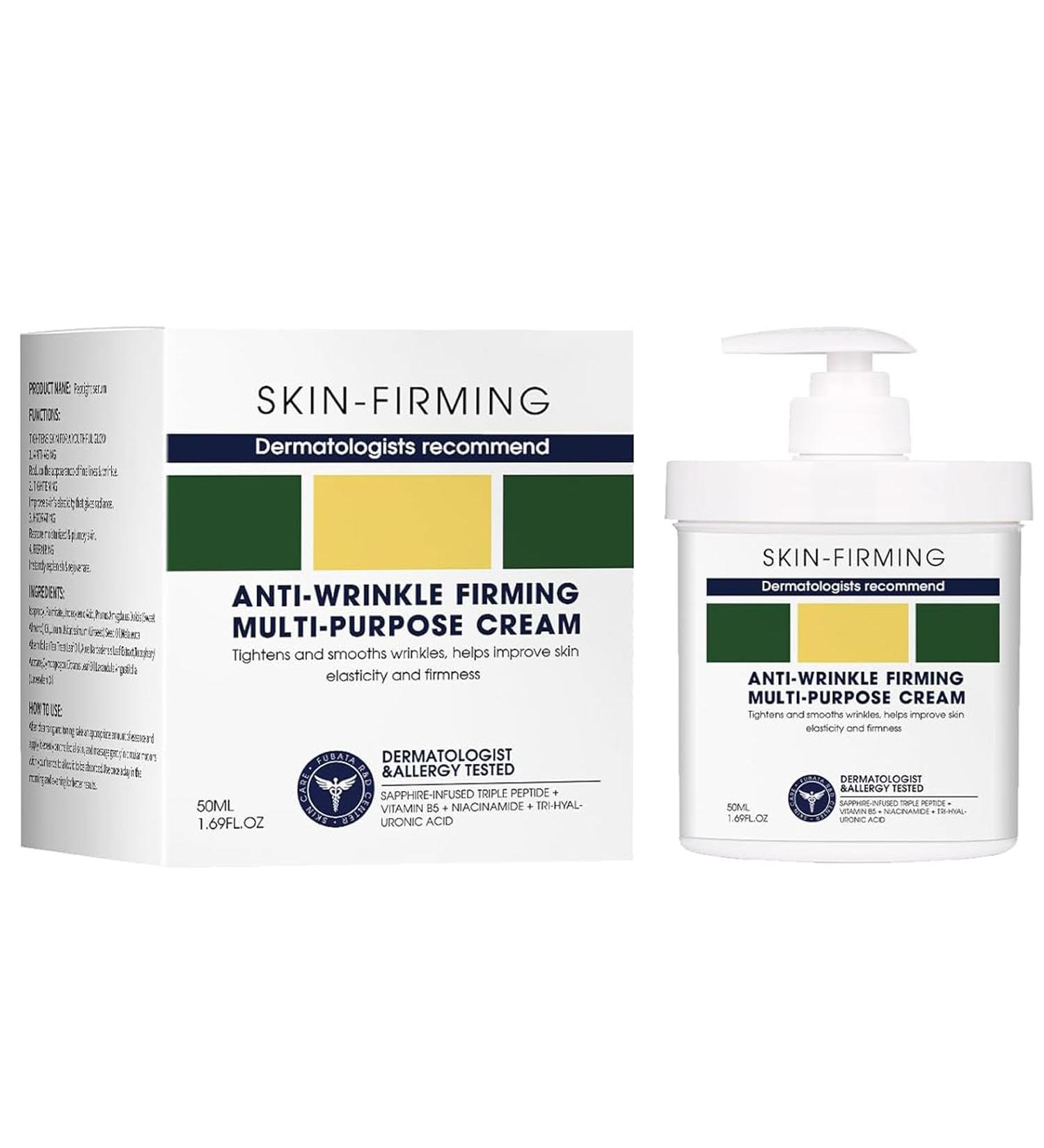 Advanced Firming Wrinkle Reducing Cream - Multi-Purpose Anti-Wrinkle & Skin Rejuvenating Cream for Whole Body - Buy Online on GoSupps.com