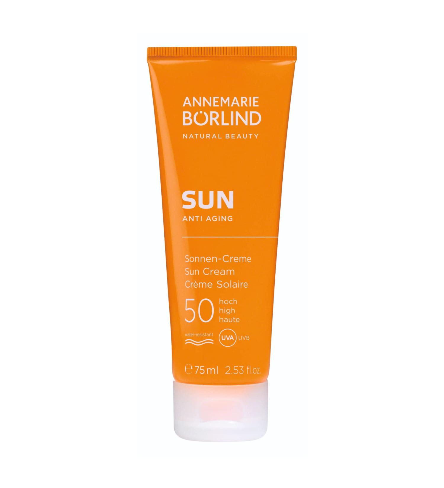 Annemarie B rlind Sun Anti-Aging Sunscreen LSF 50 (75 ml) - Professional UV Protection & Intensive Moisture - Vegetarian Formula - Buy Online on GoSupps.com