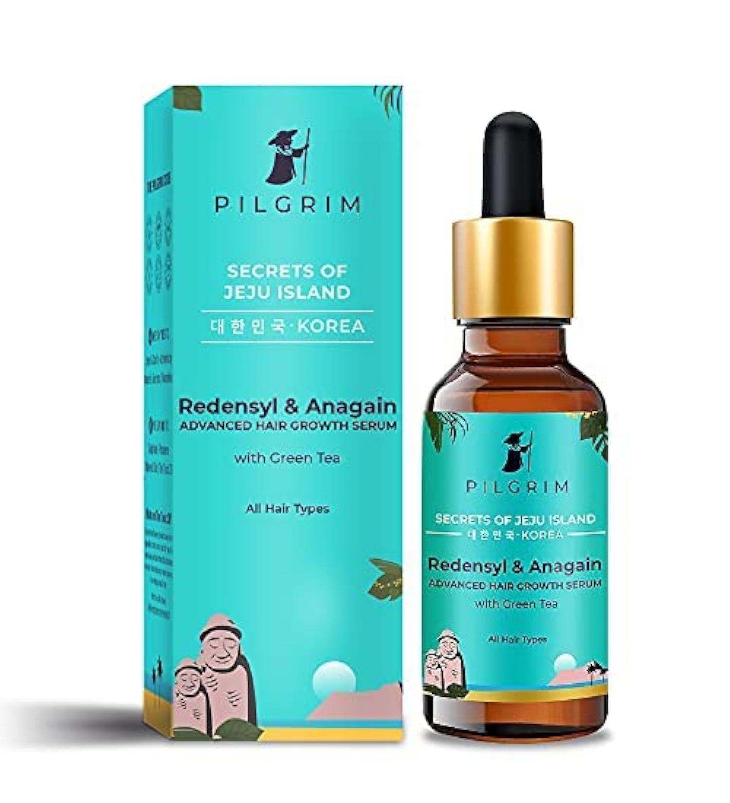 Pil-grim Advanced Hair Serum | Redensyl 3% + Anagain 4% | Unisex Natural Ingredients 50ml - Shop Internationally - Buy Online on GoSupps.com