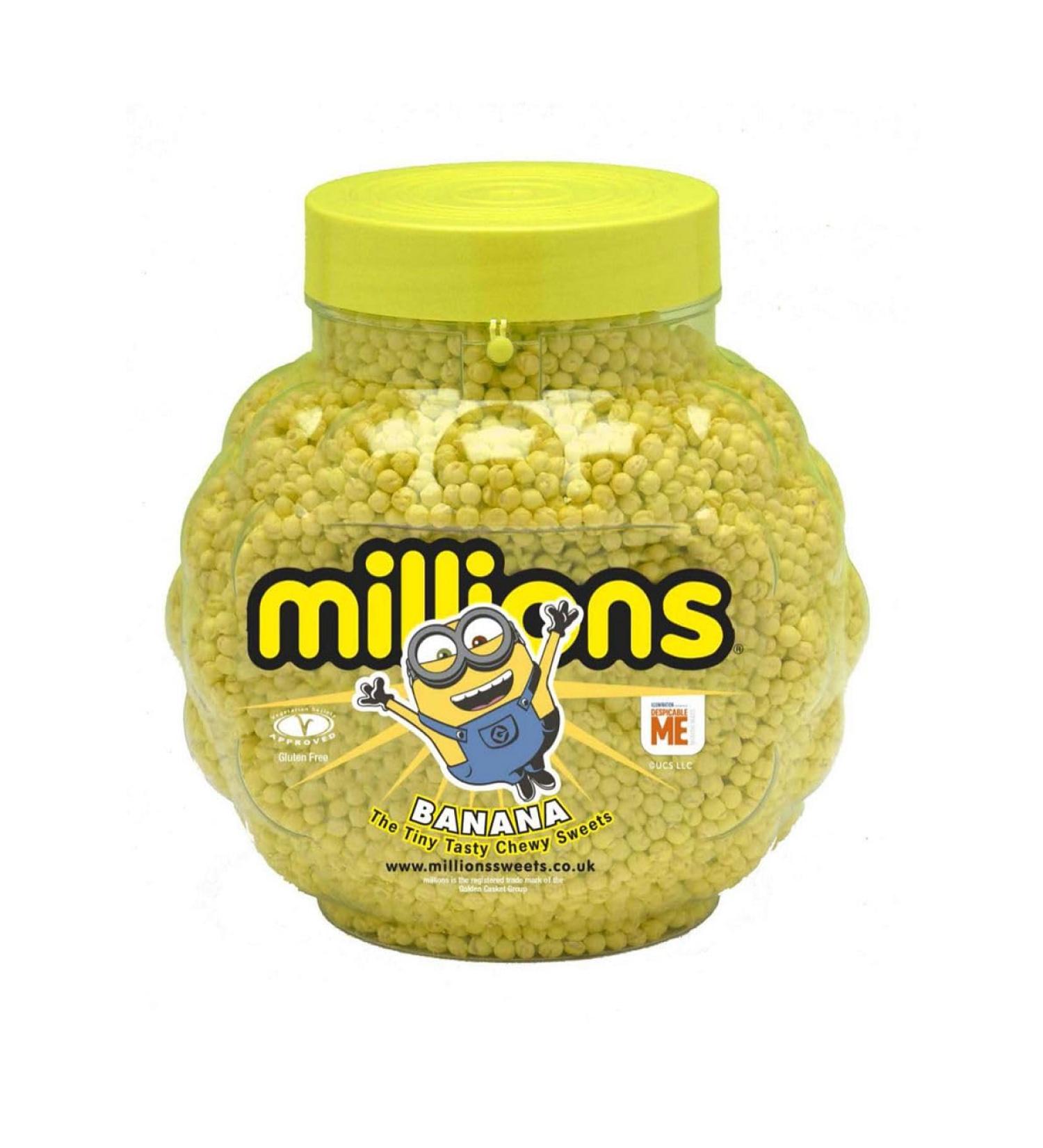 Banana Millions - 1000g Chewy Sweets