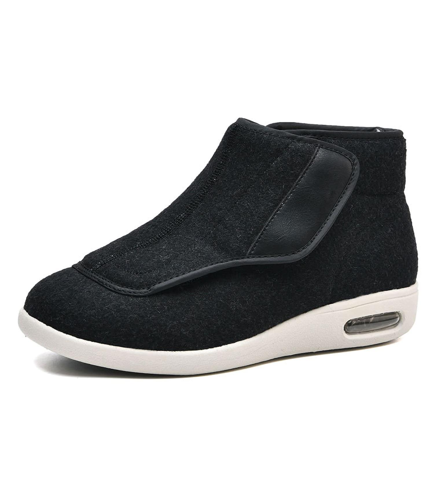 Adjustable Extra Wide Diabetic Shoes - TDHLW Orthopedic Sneakers for Men and Women - Cushioned, Lightweight, and Breathable - Black, Size 10.5 - Buy Online on GoSupps.com