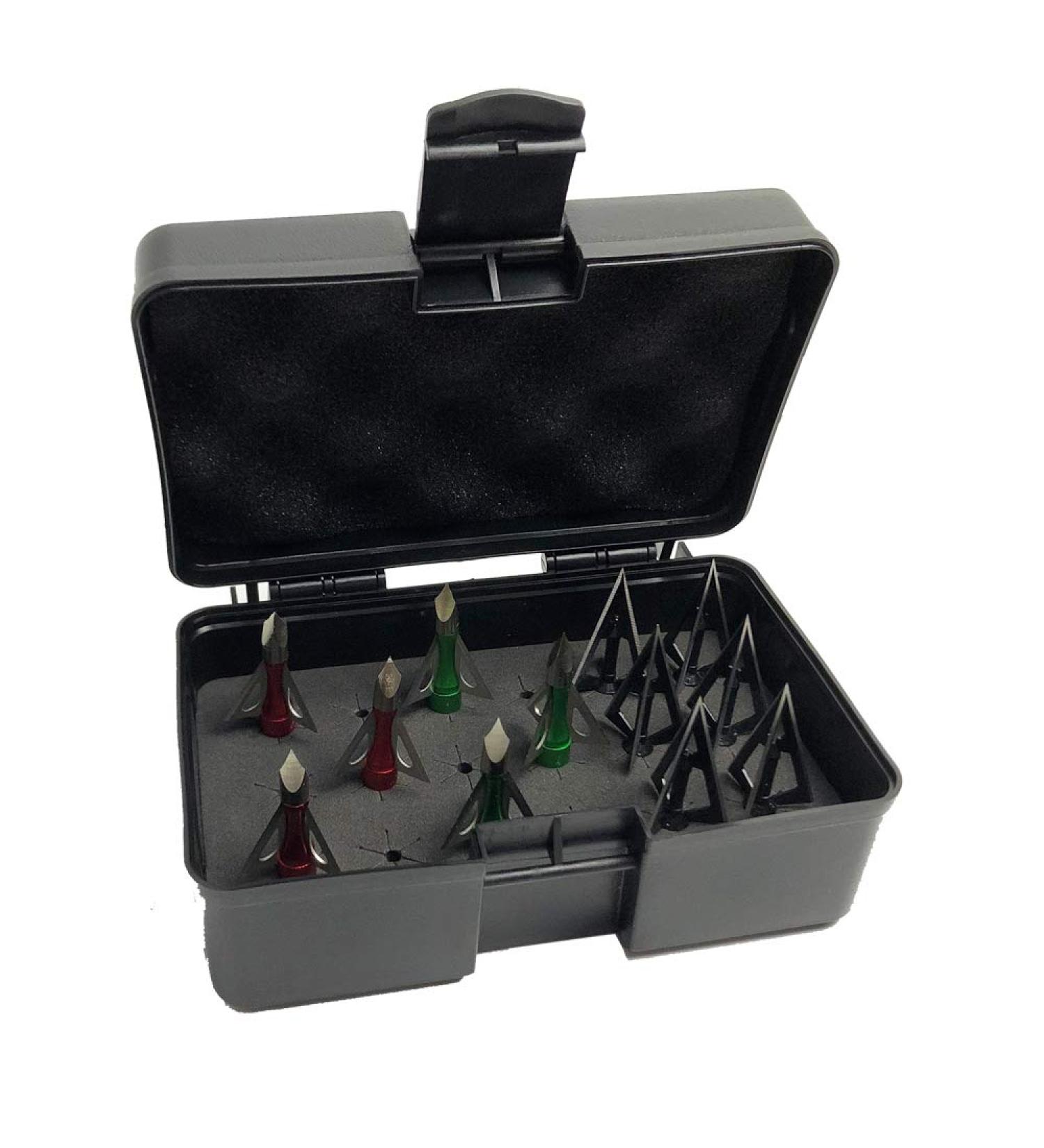 Smarkey Archery Broadheads Fixed Blades - 12pcs Hunting Gifts Package for Crossbow, Recurve Bow, and Compound Bow Hunting - Buy Online on GoSupps.com