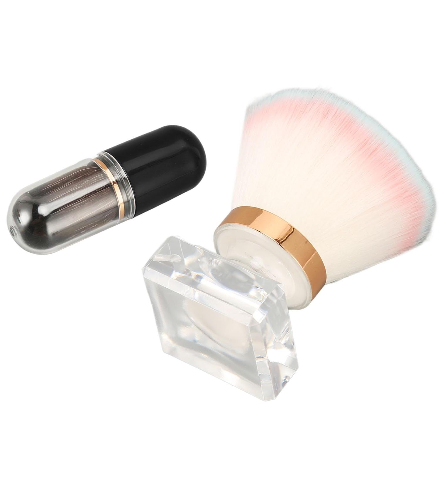 Jiawu Black Capsule Makeup Brush Set Synthetic Fiber Makeup Brush Blue and White Round Base Shape Stylish for Home - Buy Online on GoSupps.com