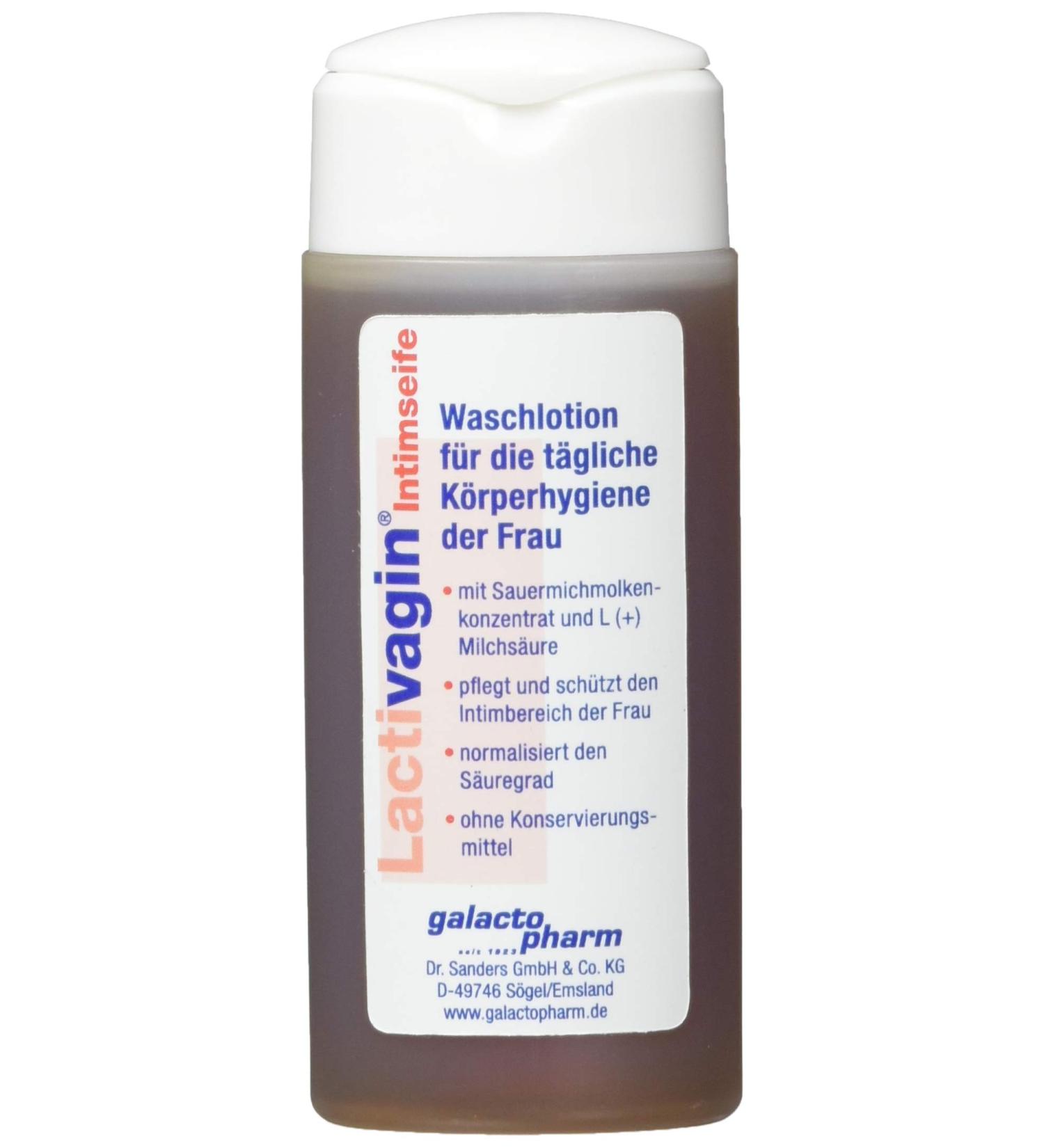 Galactopharm Lactivagin Intimate Soap 50 ml - Gentle pH-Balanced Cleanser for Women | International Shipping Available - Buy Online on GoSupps.com