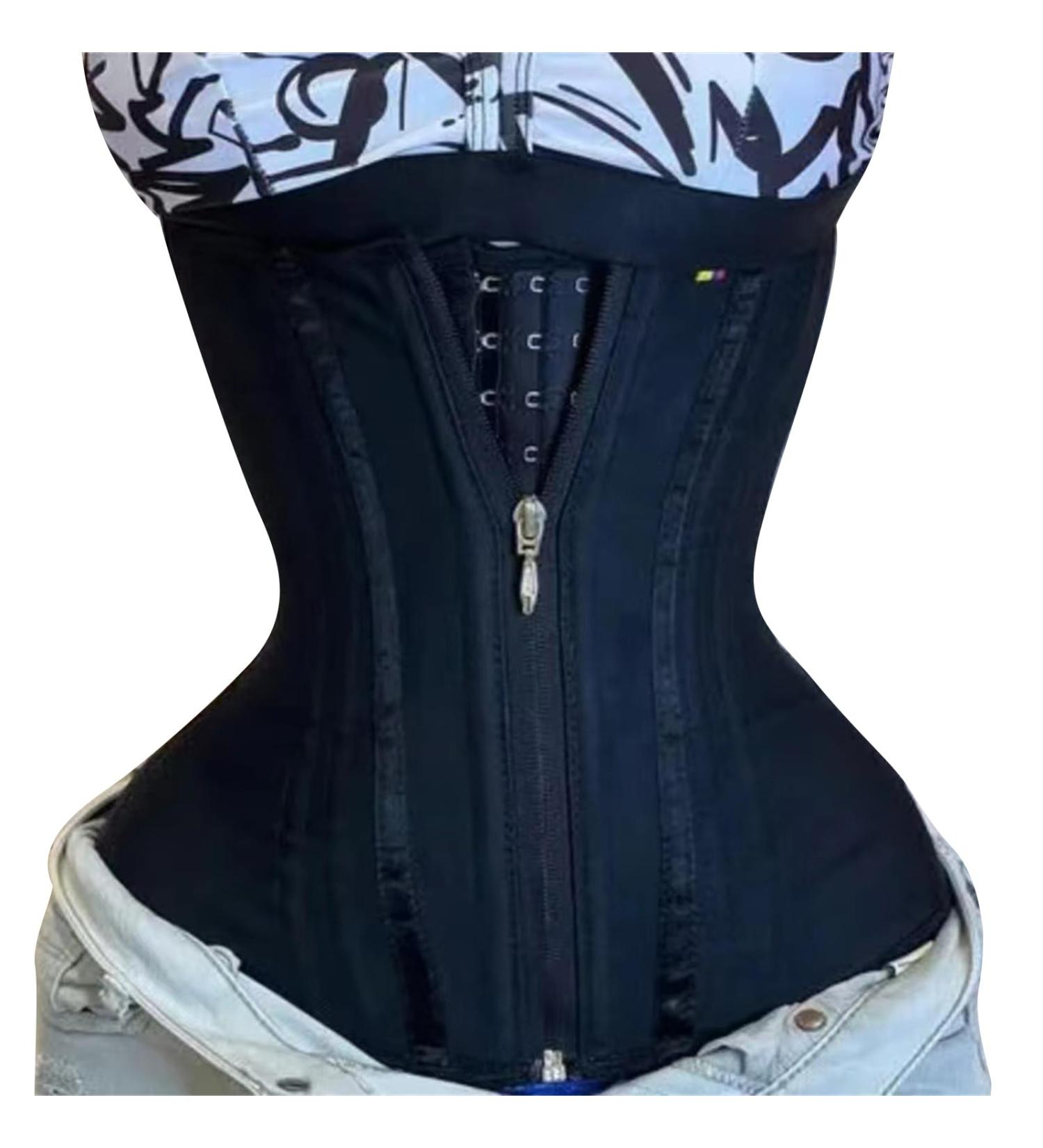 Antanzhizhuang Waist Trainer for Women - Sports Belt for Body Shaping Belly Control & Weight Loss | Nylon & Spandex | Silver - Buy Online on GoSupps.com