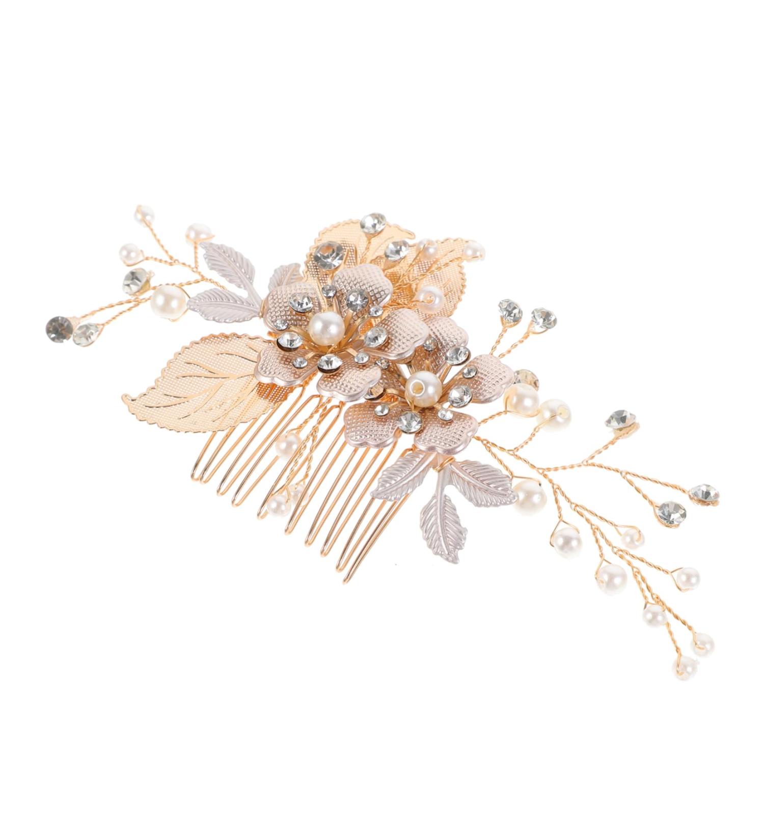 FRCOLOR Hair Comb Birthday Headpiece Rhinestone Tiara Headband Wedding Hair Accessories Princess Headband Wedding Headdresss Hair Styling Accessories Rhinestones Hair Piece Alloy Miss - Buy Online on GoSupps.com