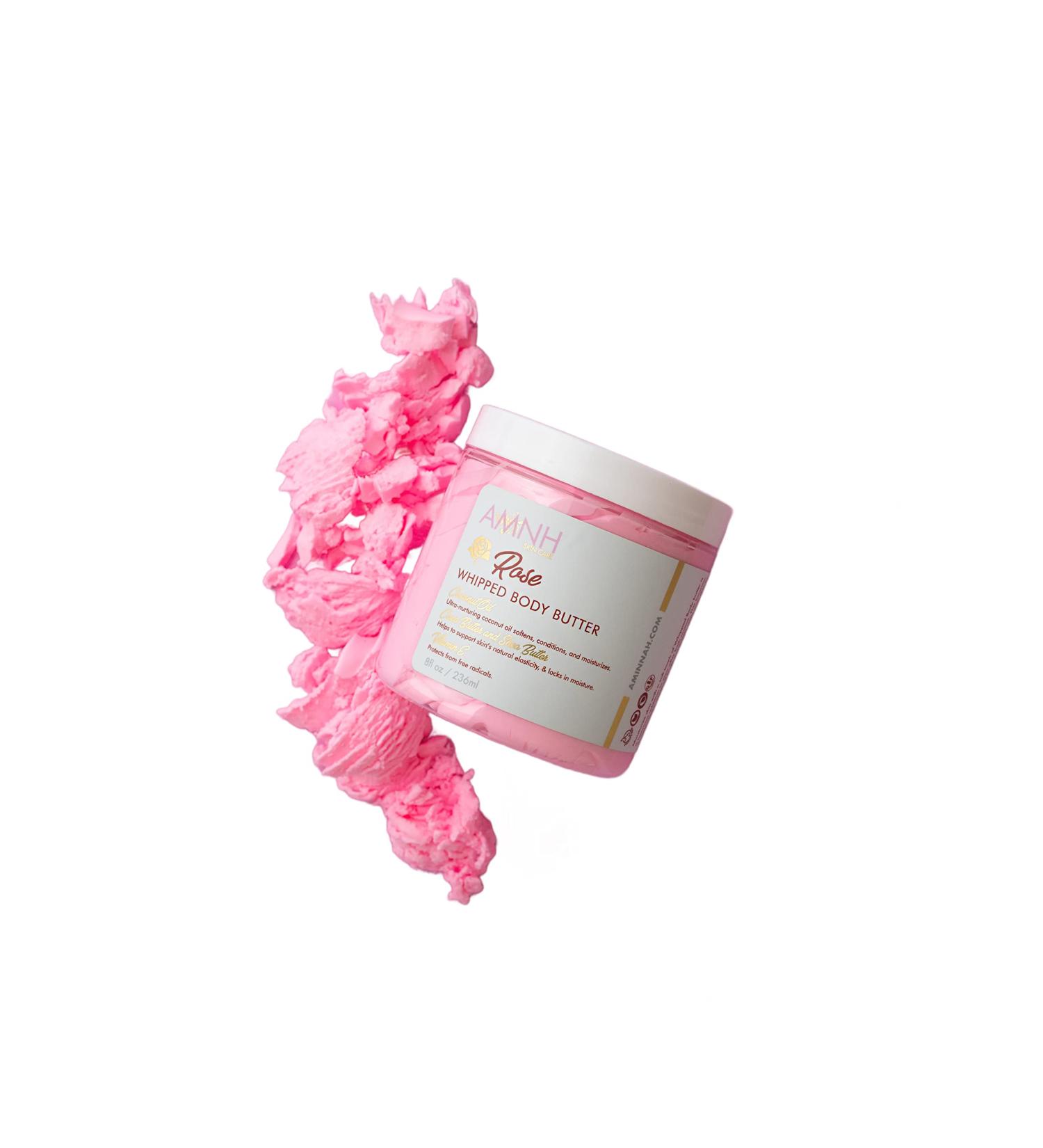 Buy Rose Whipped Body Butter Pink | Luxurious Hydration for All Skin Types | International Shipping Available - Buy Online on GoSupps.com