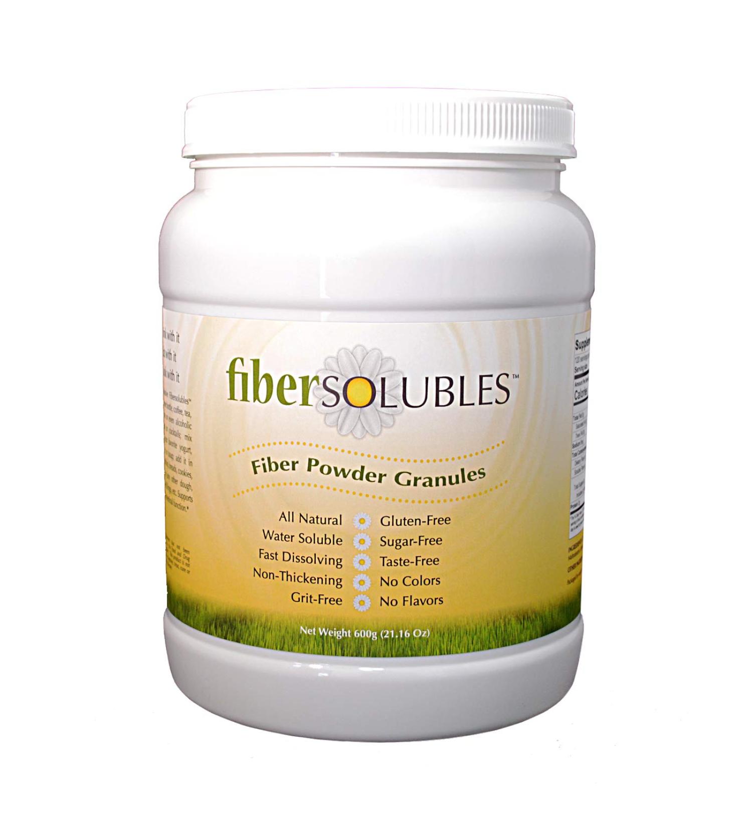 Fibersolubles: Fast-Dissolving Soluble Fiber Supplement - Buy Online on GoSupps.com