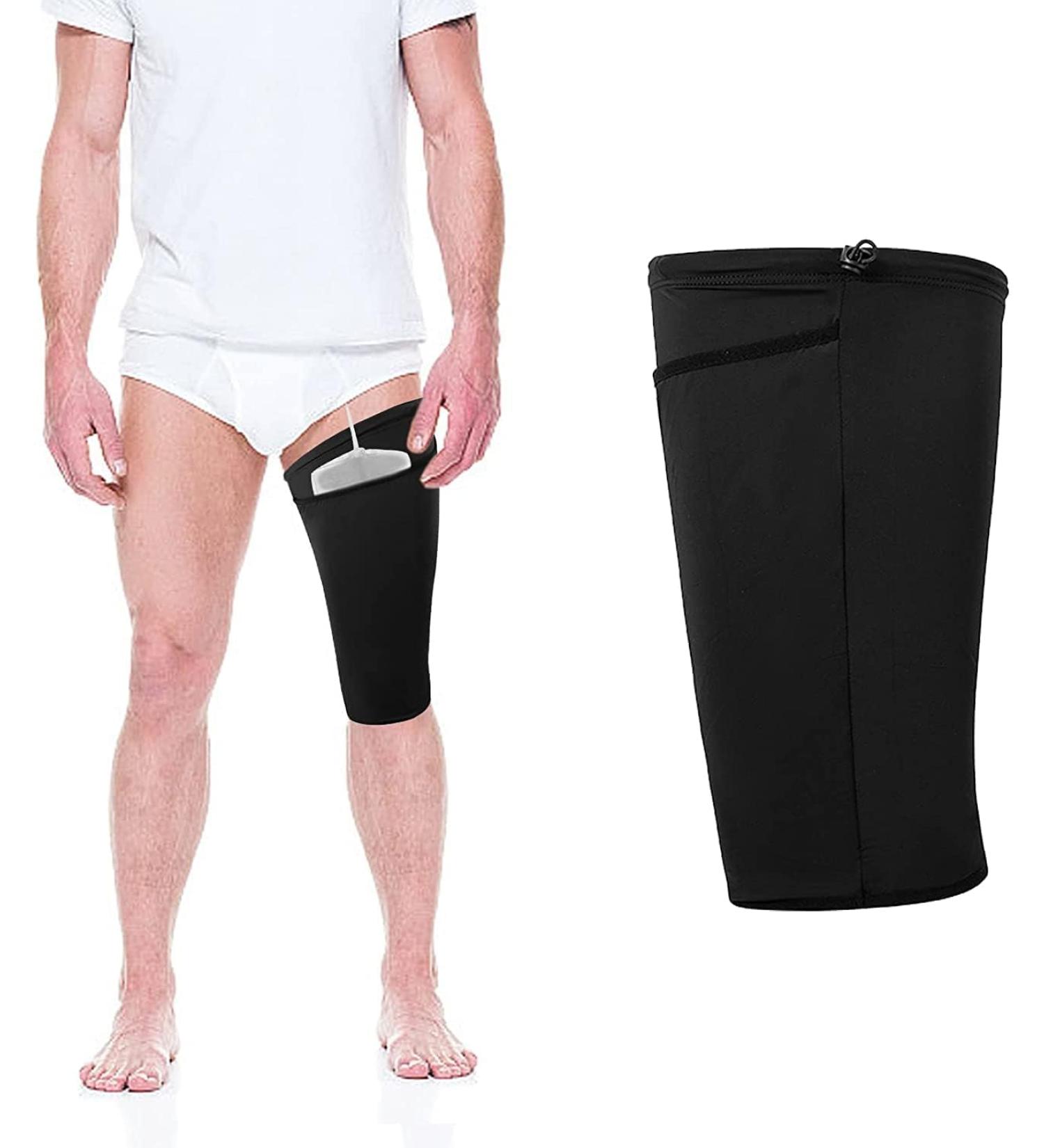 Catheter Leg Bag Holder - Foley Sleeve & Urine Bag Covers | Comfortable & Discreet Incontinence Accessories - Buy Online on GoSupps.com