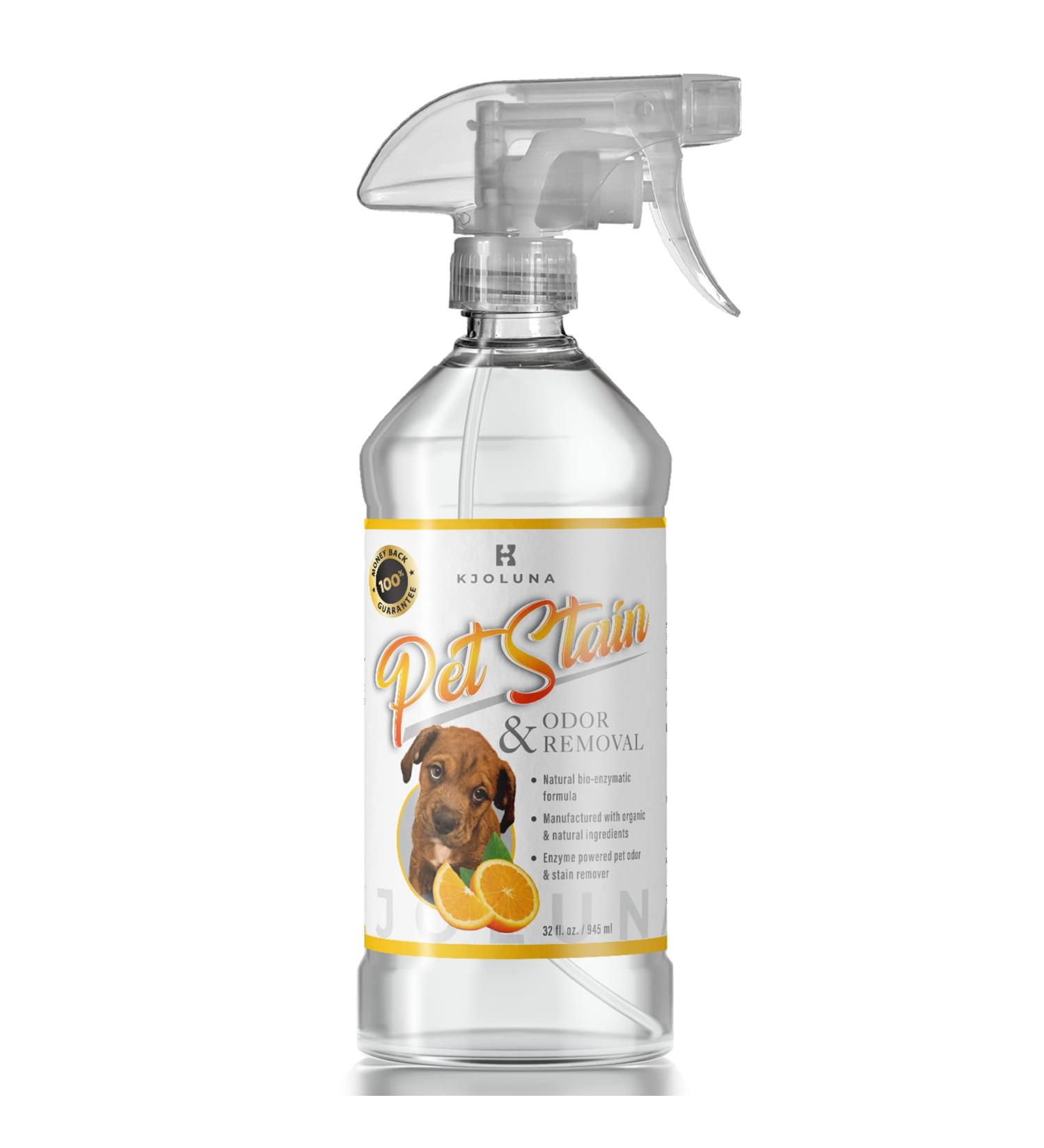 KJOLUNA Pet Stain & Odor Eliminator - Enzyme Powered Solution | 32oz Made in USA - Buy Online on GoSupps.com