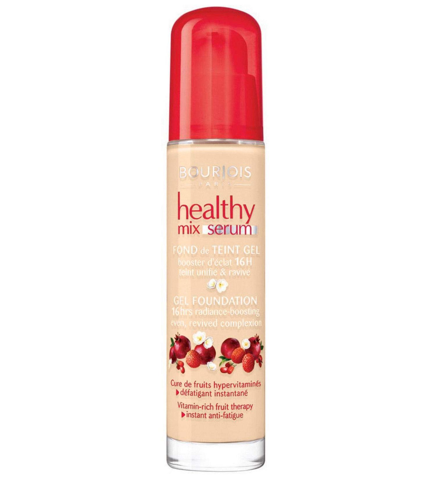 3x Bourjois Healthy Mix Serum Gel Foundation 51 Light Vanilla 30ml New & Sealed