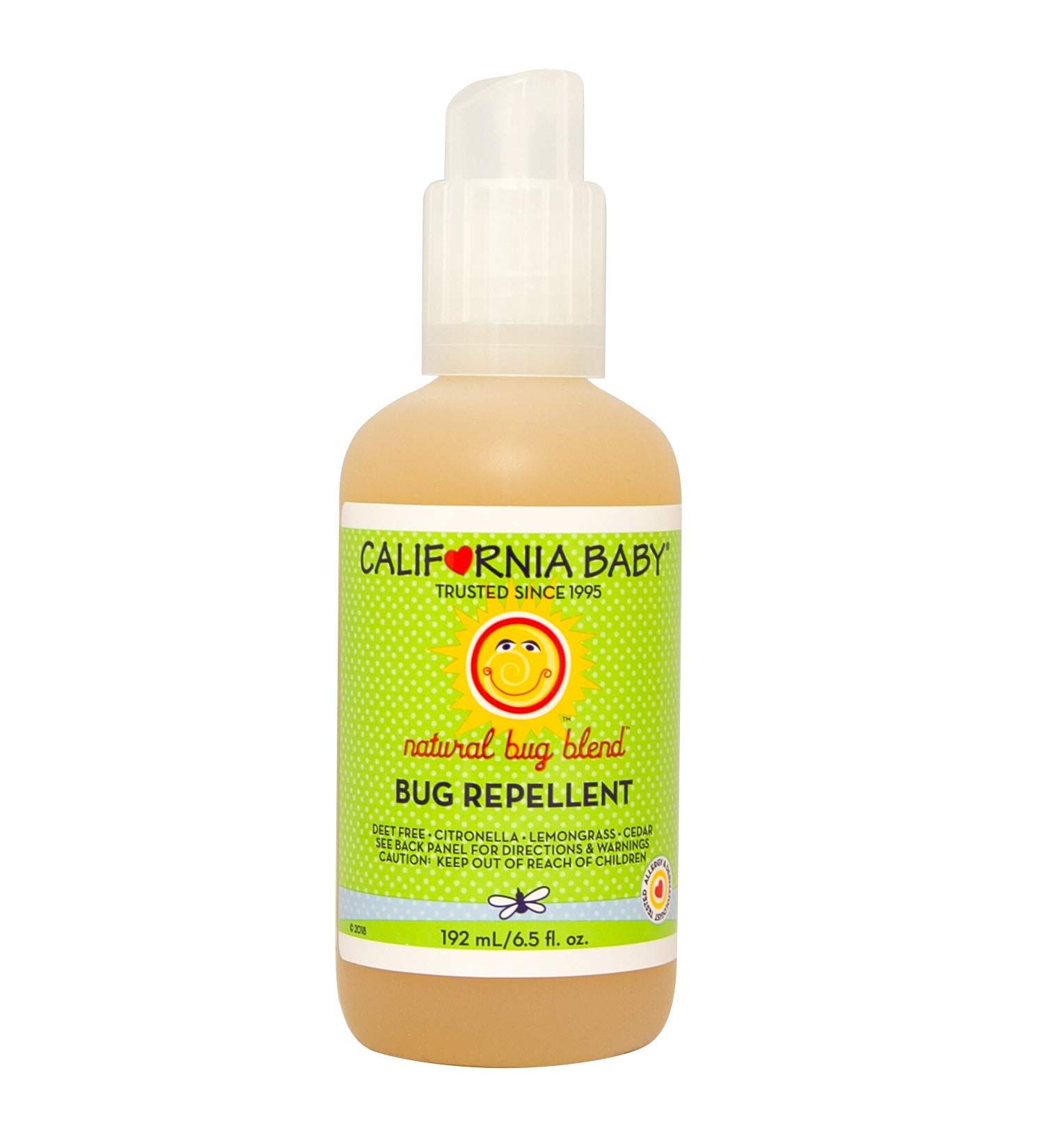 California Baby Bug Repellent Spray 6.5oz - Natural Insect Protection - Buy Online on GoSupps.com