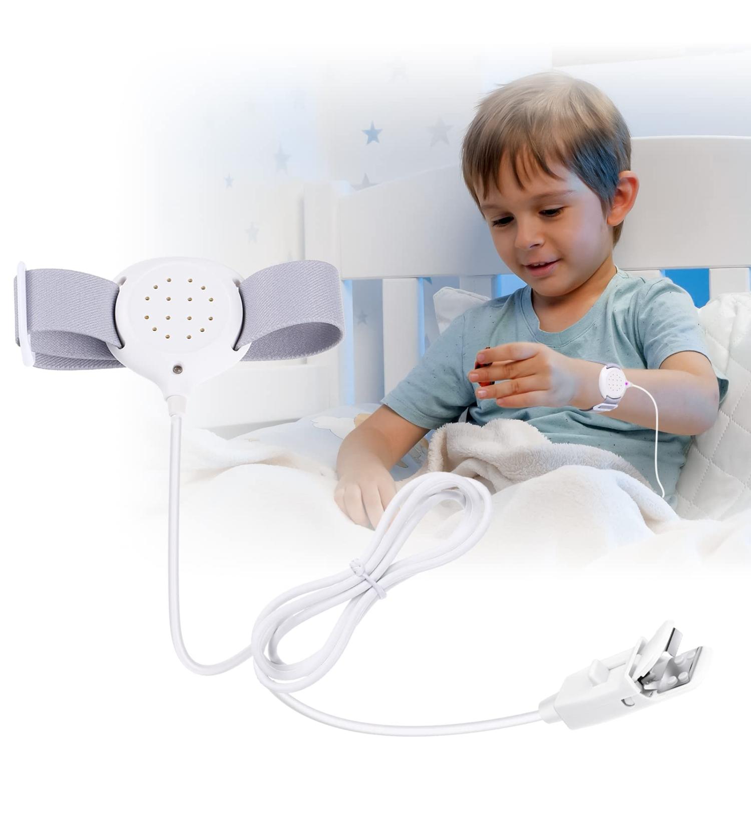 Bedwetting Alarm for Kids & Adults - Nocturnal Enuresis Sensor with Sounds & Vibration - Buy Online on GoSupps.com