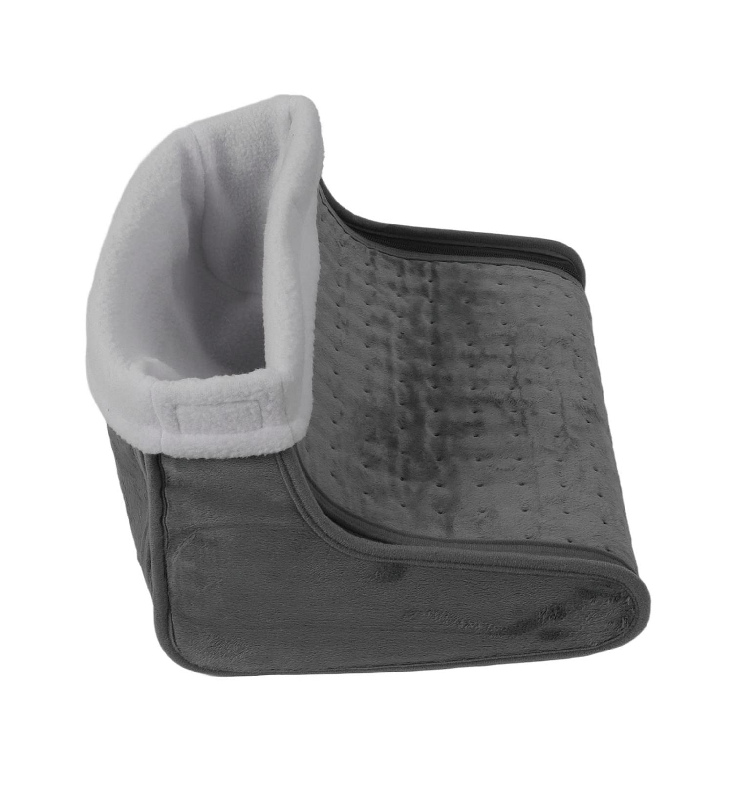 Tnfeeon Foot Heating Pad - Electric Heated 6 Speed Multifunctional Boot with Insulated Lining for Office | Easy Care Gray - International Shipping Available - Buy Online on GoSupps.com