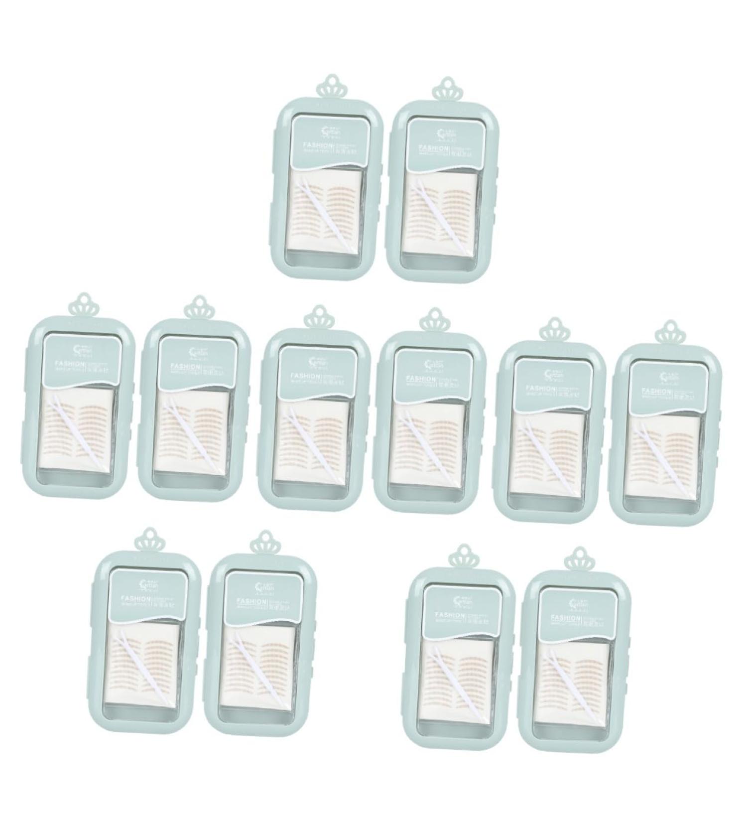 Angoily 12 Boxes Double Eyelid Sticker Girls Accessories Invisible Eye Lift Strips Traceless Eye Makeup Tape Makeup Supplies Accessories for Girls Stickers Woman Adhesive Tape Mesh Make up - Buy Online on GoSupps.com