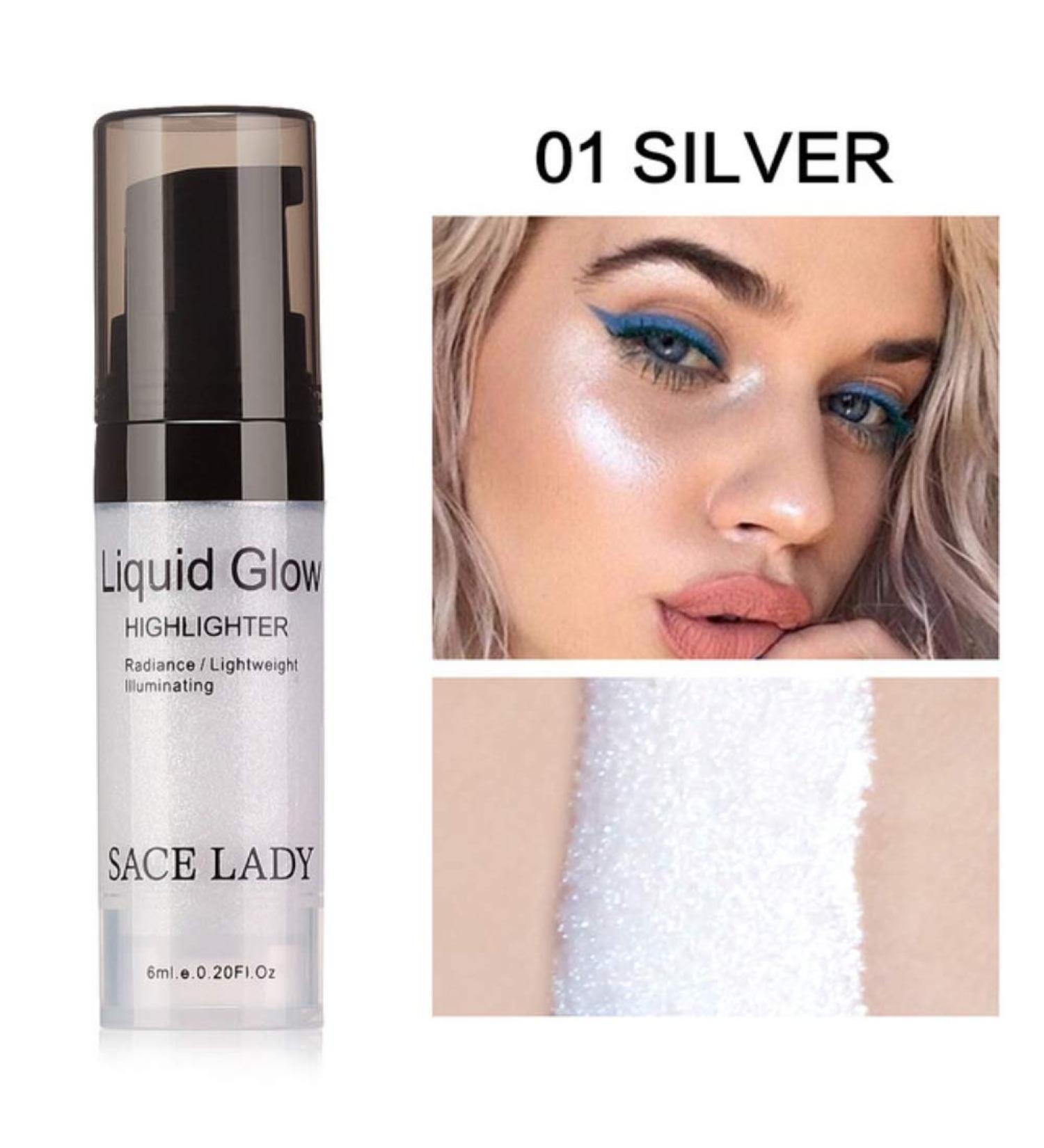 weixinbuy Glitter Shimmer Highlight Glitter Waterproof Glitter Waterproof Brighten Contour Makeup Great Choice and Gift for Girls - Buy Online on GoSupps.com