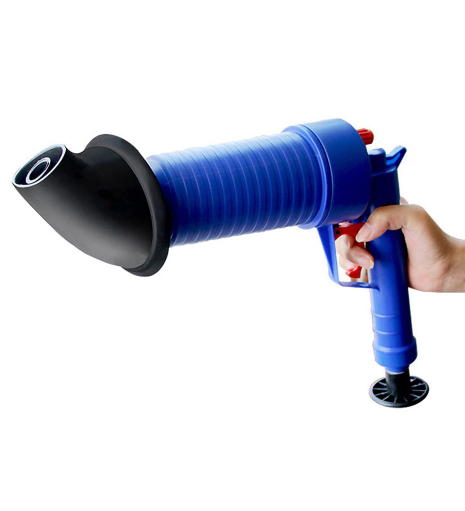 Drain Pump Cleaner for Toilets & Wash Basins - Air Power Blaster Unclogs & Adapters - Shop Internationally - Buy Online on GoSupps.com