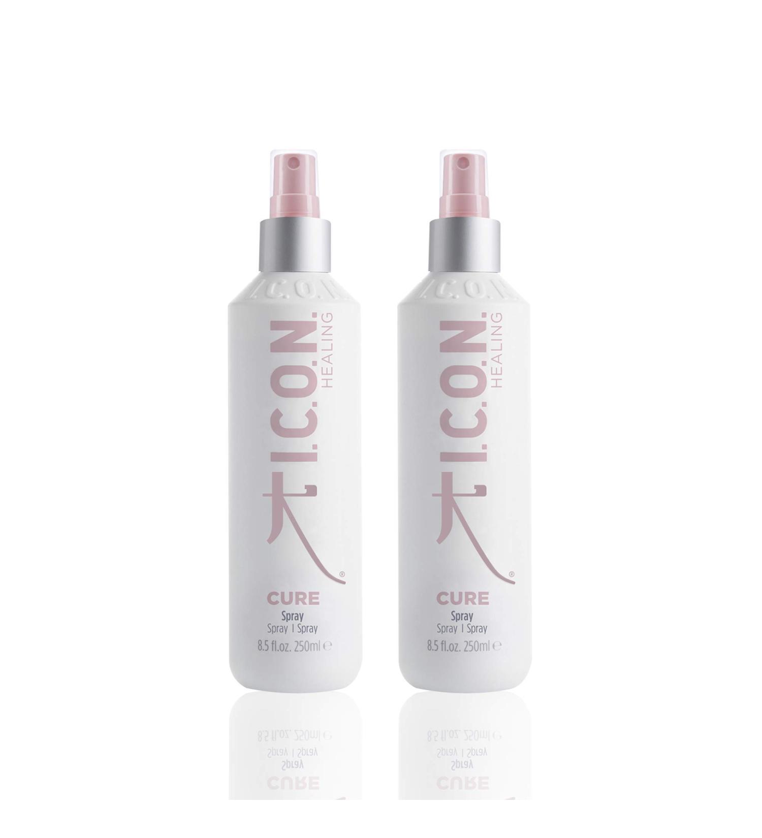 K I.C.O.N. I.C.O.N. Cure Replenishing Spray Salon-Quality Hair Care 8.5-Ounce Bottle (Pack of 2) 2-pack 8.5 Fl Oz - Buy Online on GoSupps.com