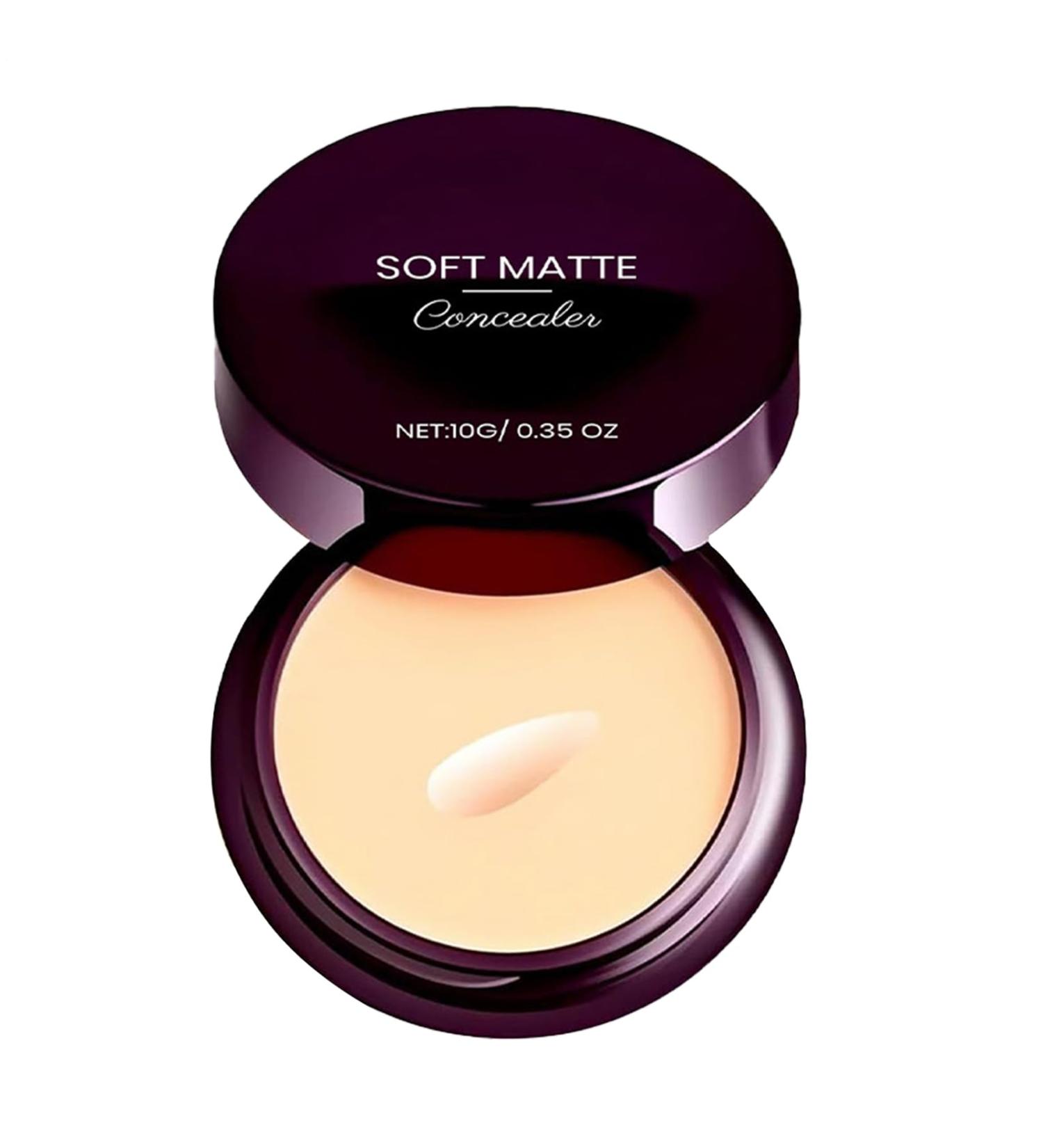 Anti-Cernes Soft Matte Haute Couvrance - Cr me Cernes R sistante l'Eau - Soin Longue Tenue 10G L ger pour Voyage v nement Quotidien Ext rieur Blanc ivoire - Buy Online on GoSupps.com