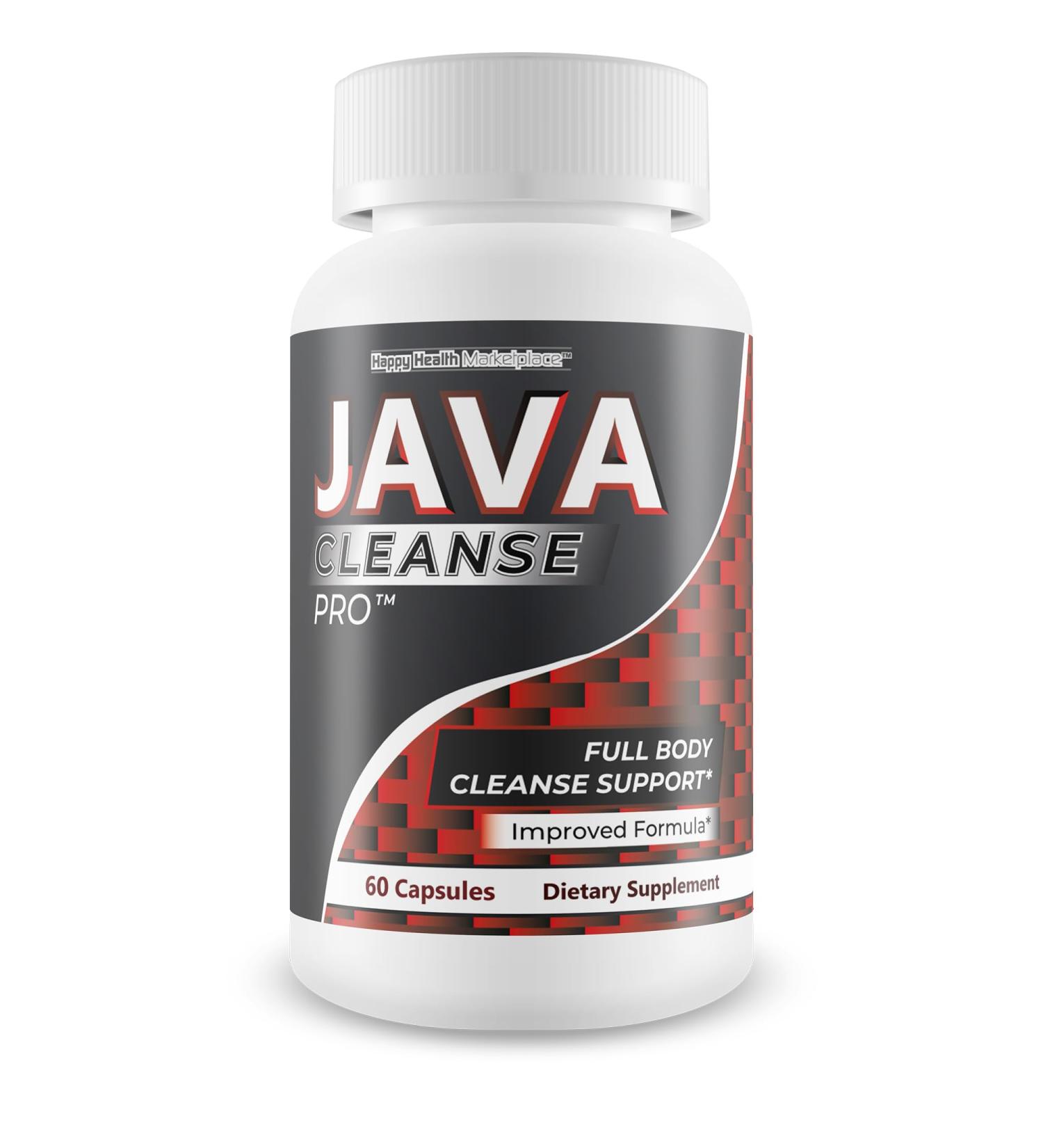 Java Cleanse Pro - Our Best Full Body Cleanse Support - Coffee Detox Cleanse Formula - Super Colon Cleanse Herbal Detox Pills - Take w/ Coffee For A Java Burn Cleanse Colon Liver Cleanse - Buy Online on GoSupps.com